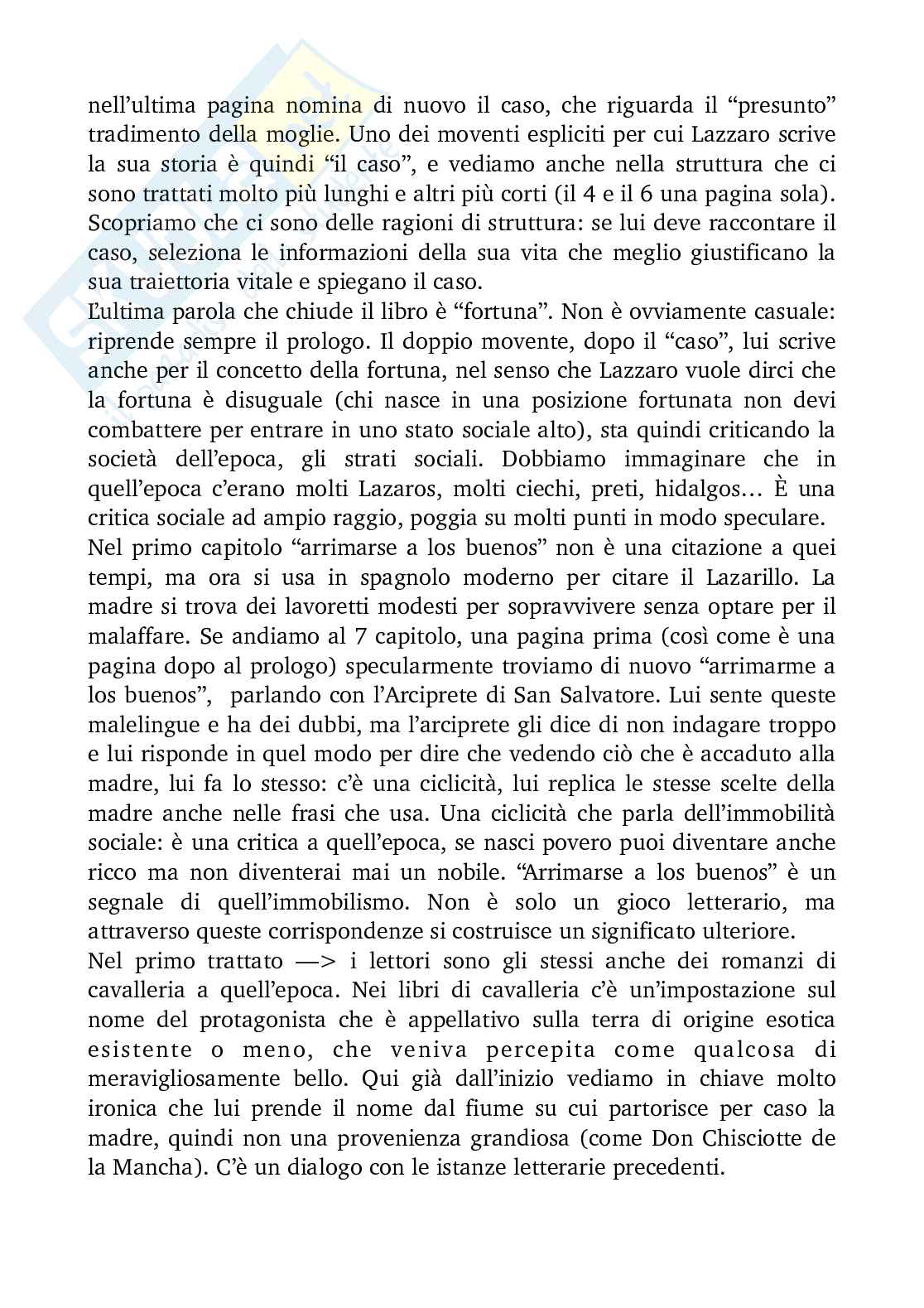 Appunti di Letteratura spagnola I  Pag. 46