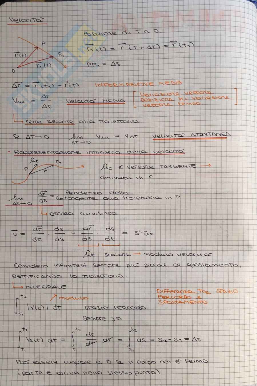 Fisica generale - cinematica Pag. 6
