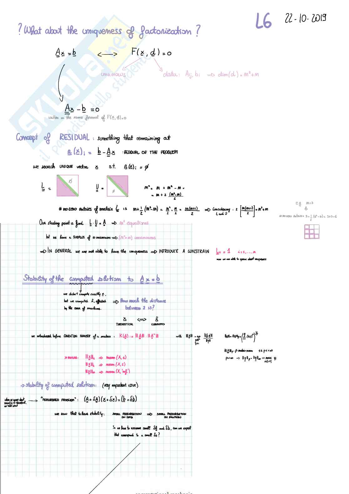 Numerical Analysis Pag. 21