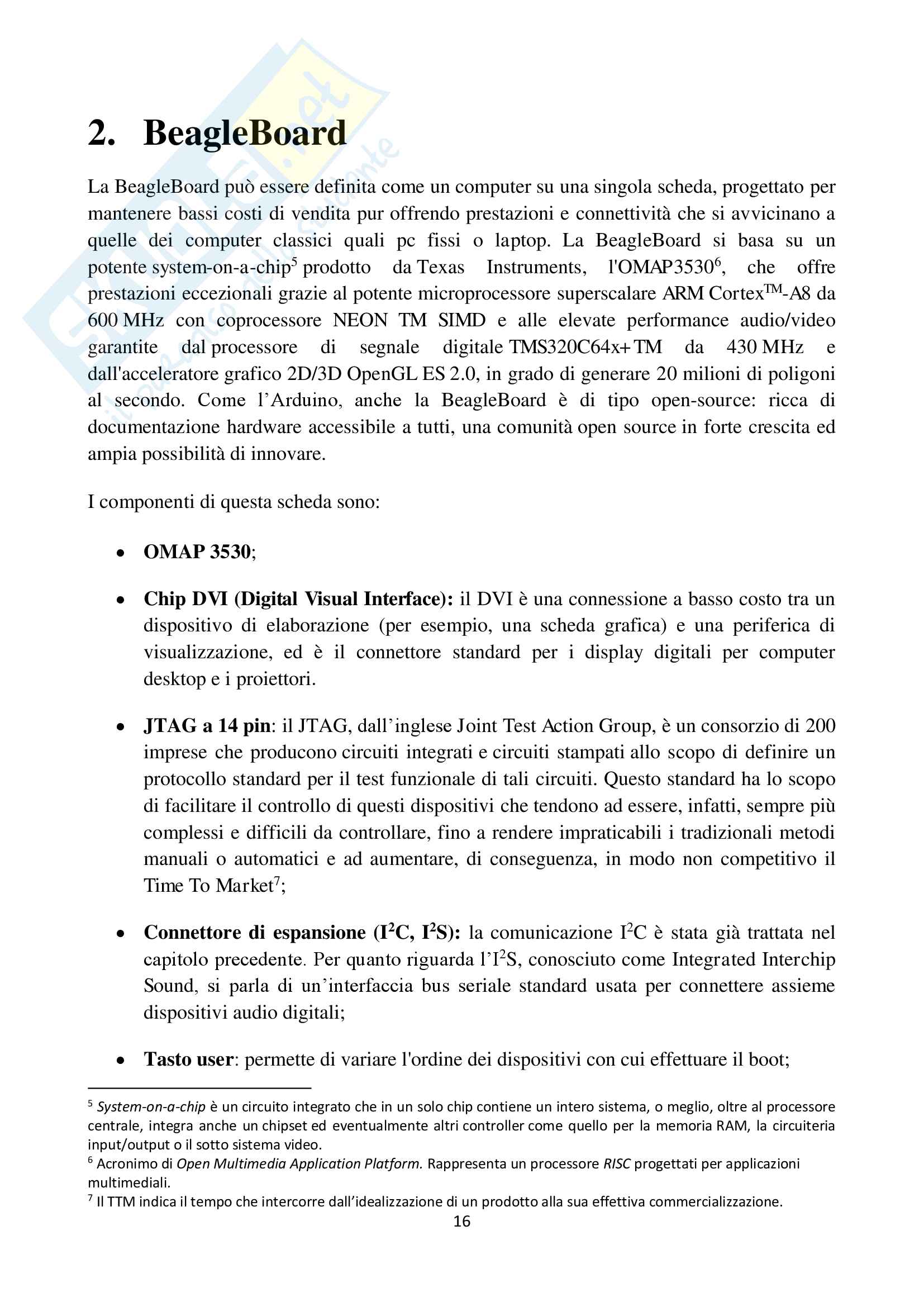 Arduino BeagleBoard e Tecnologia Beacon Pag. 16