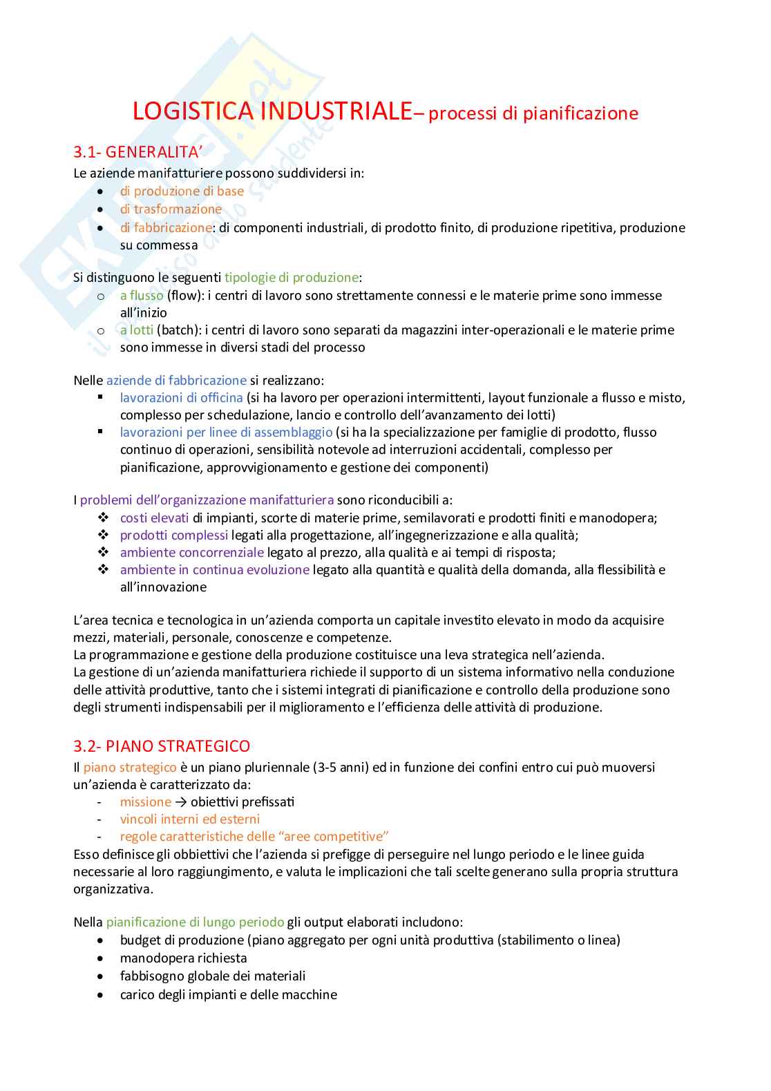 Appunti completi Gestione industriale Pag. 61