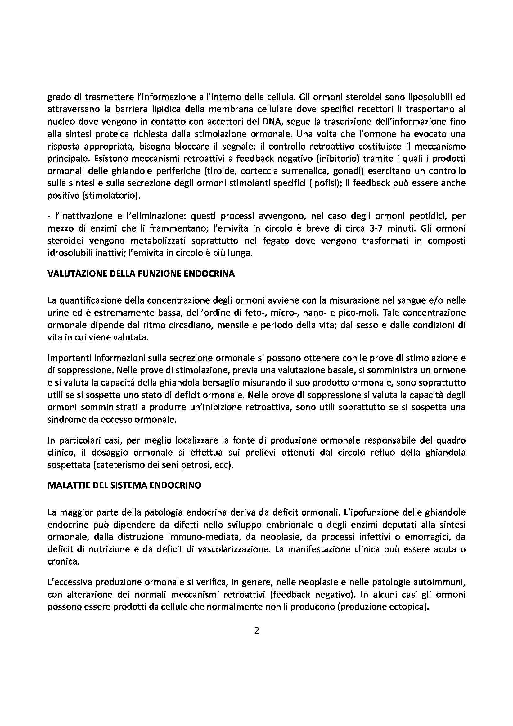 Riassunto esame Endocrinologia, prof. Aimaretti Pag. 2