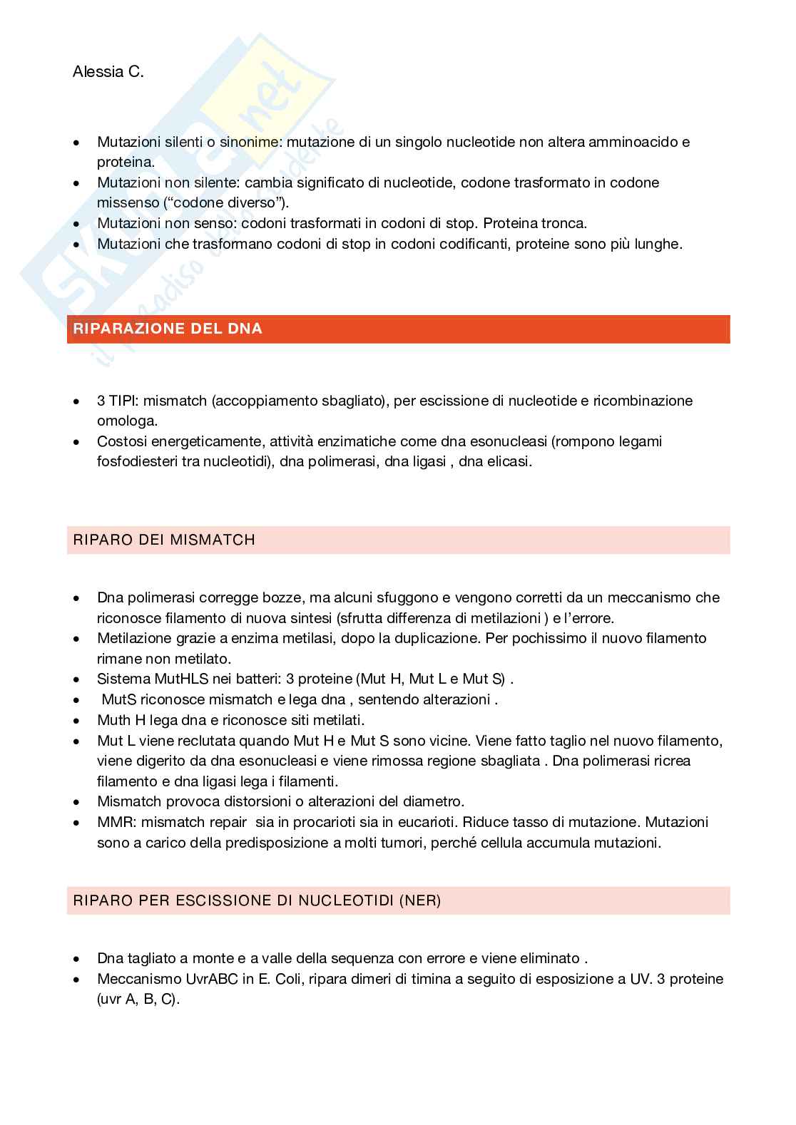 Appunti di genetica Pag. 61