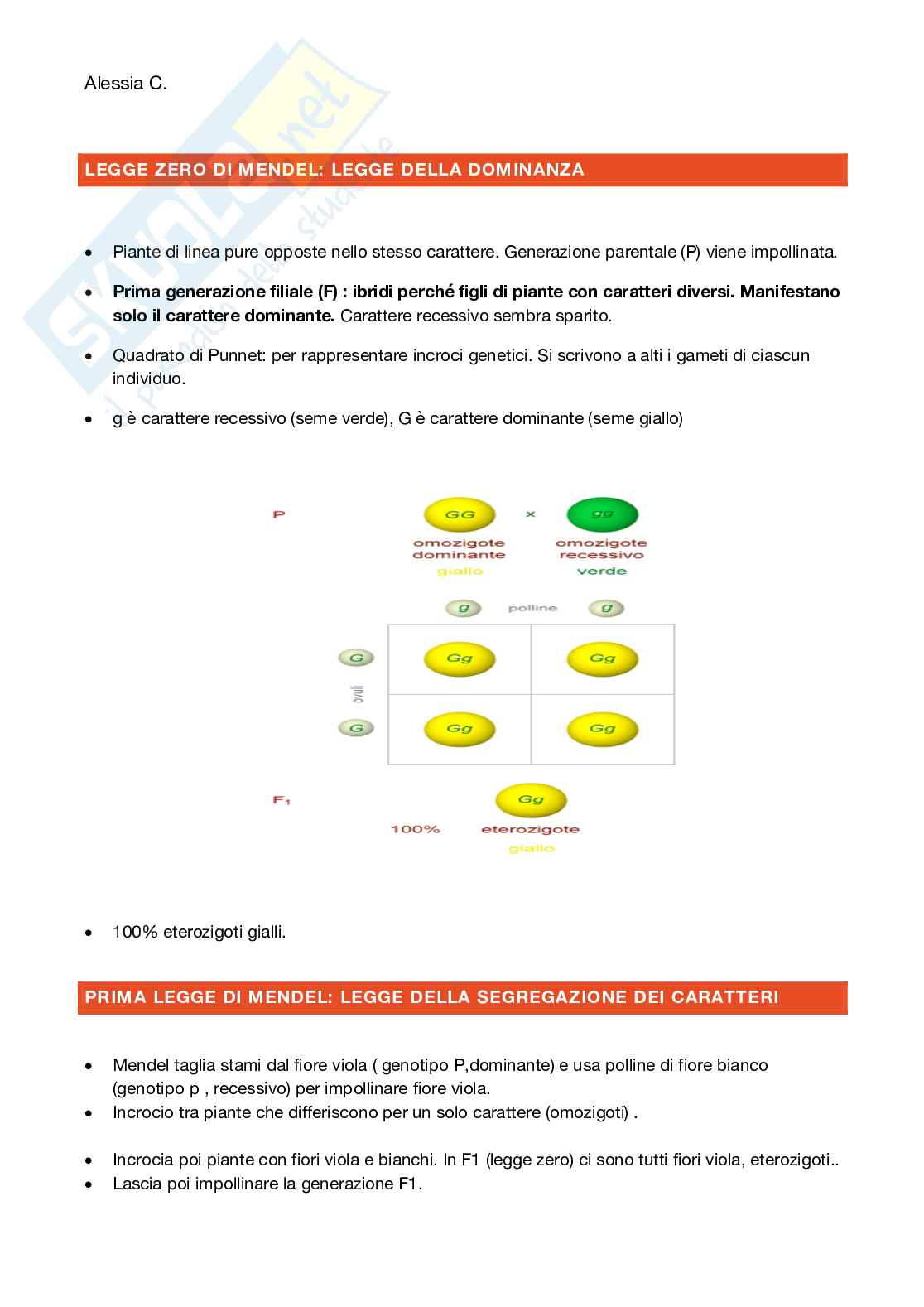 Appunti di genetica Pag. 66