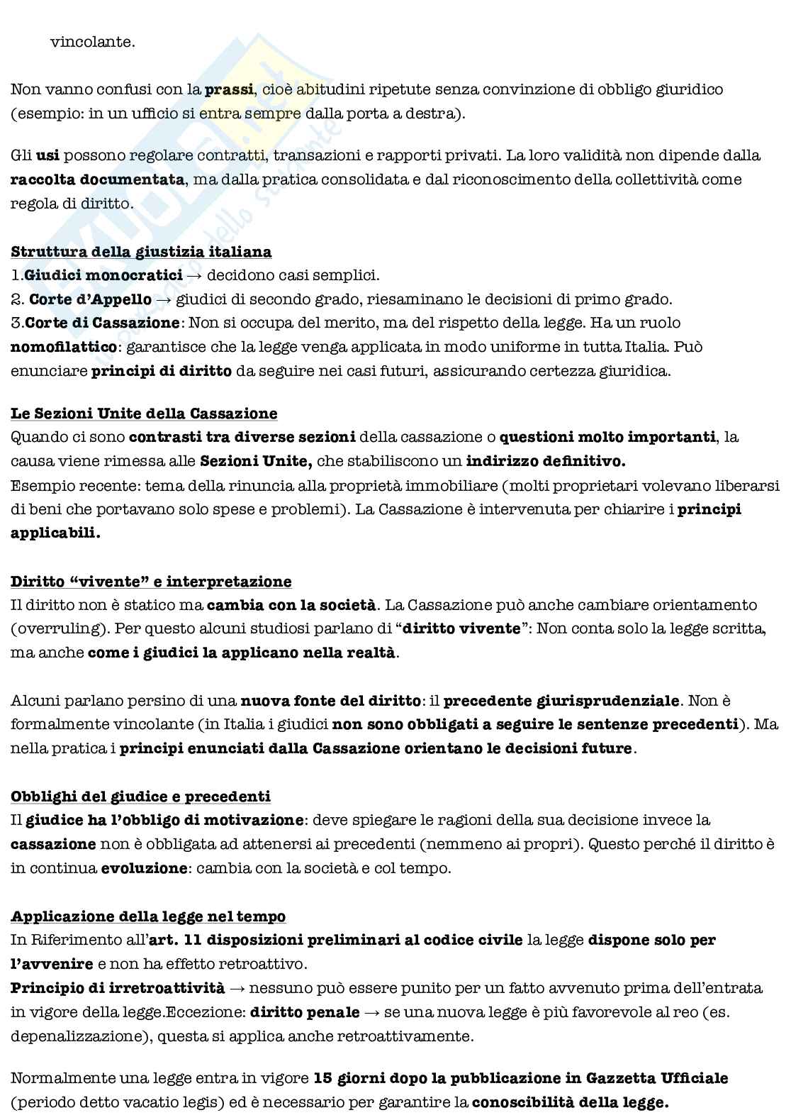 Prima e seconda lezione di Diritto privato Pag. 6