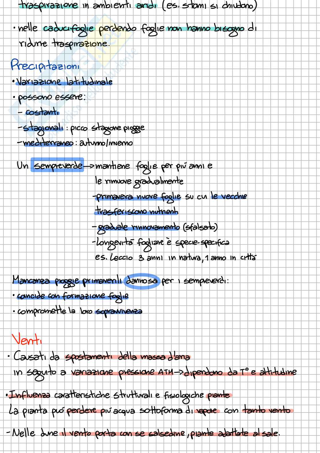Appunti lezione Botanica ambientale  Pag. 6