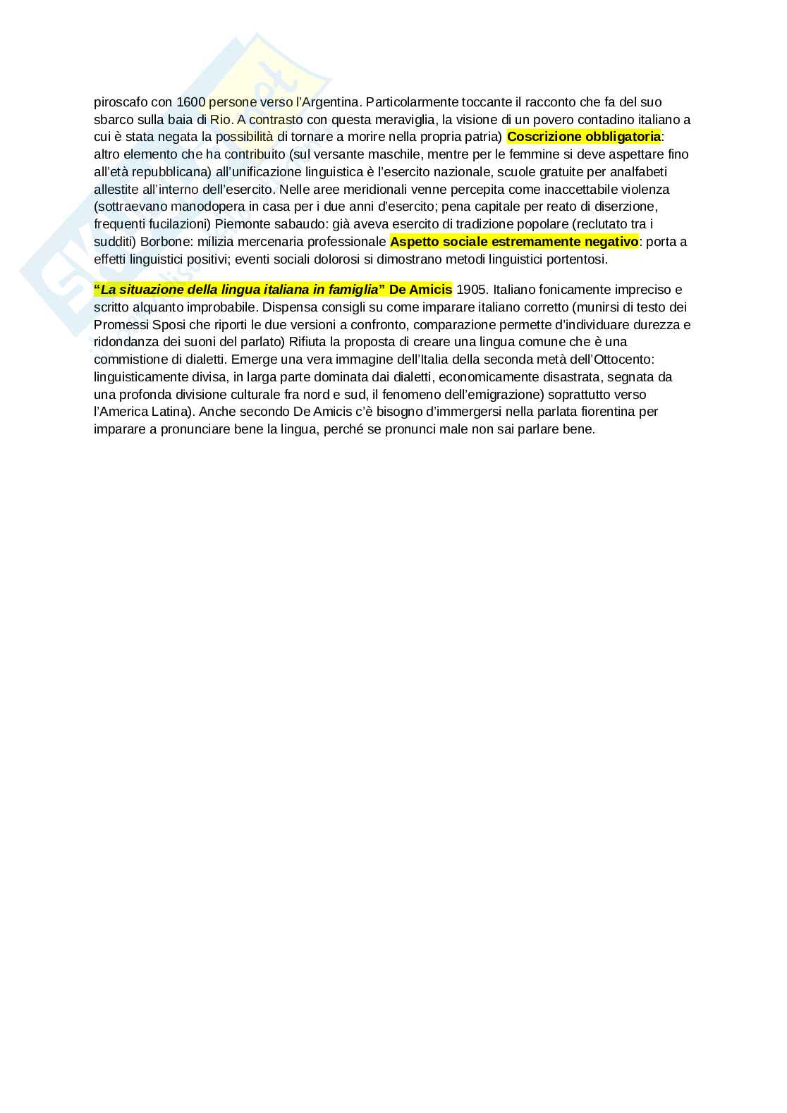 Appunti e schemi generali di Letteratura italiana  Pag. 26