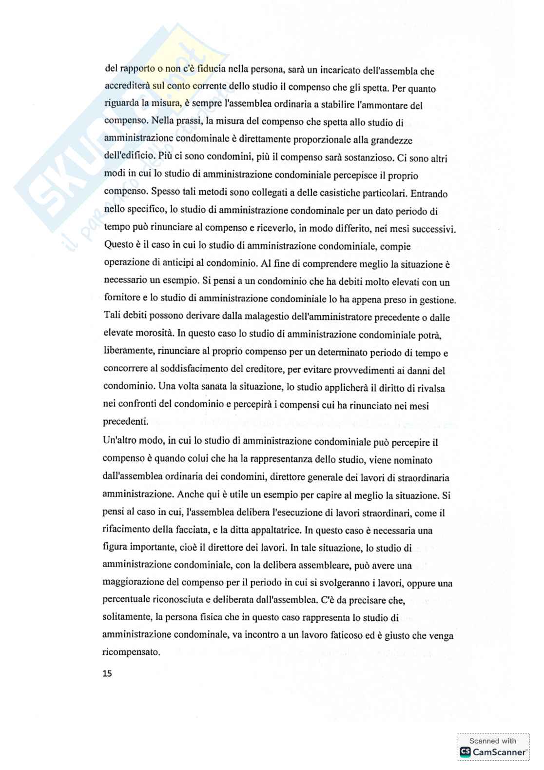 Riassunto esame Sistemi informativi di controllo, Prof. Mancini Daniela, libro consigliato Il nuovo condominio, Cusano Pag. 11