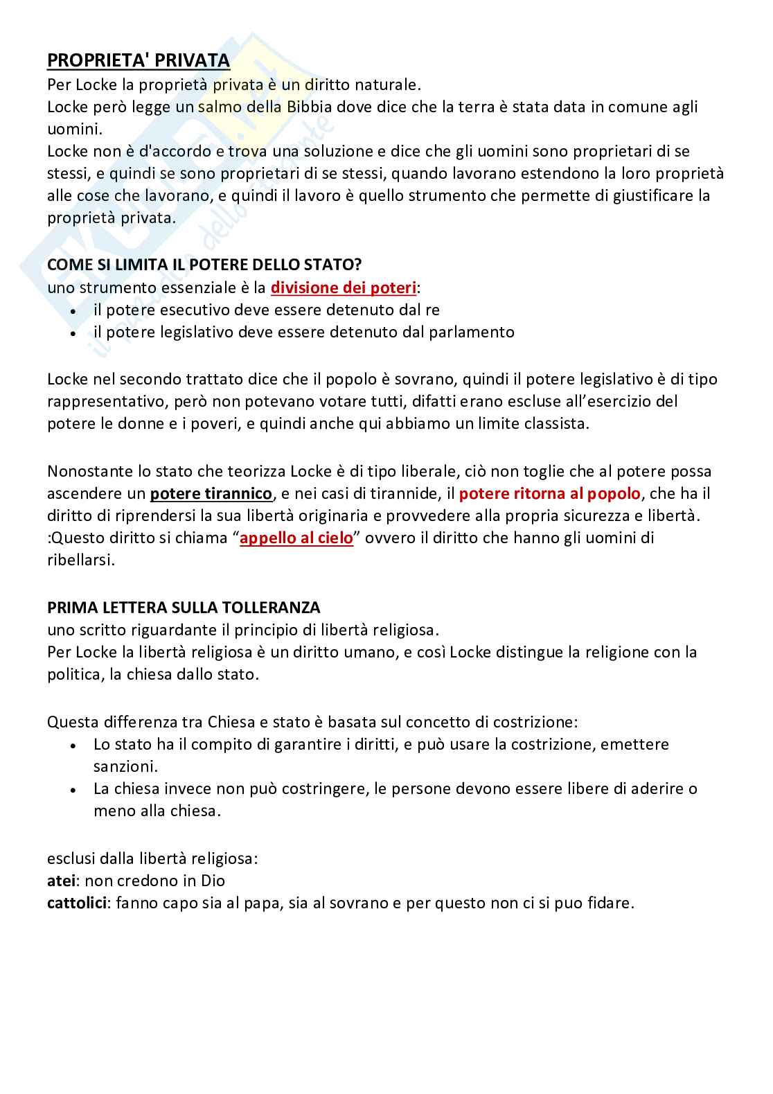 Storia delle dottrine politiche - Autori Pag. 11