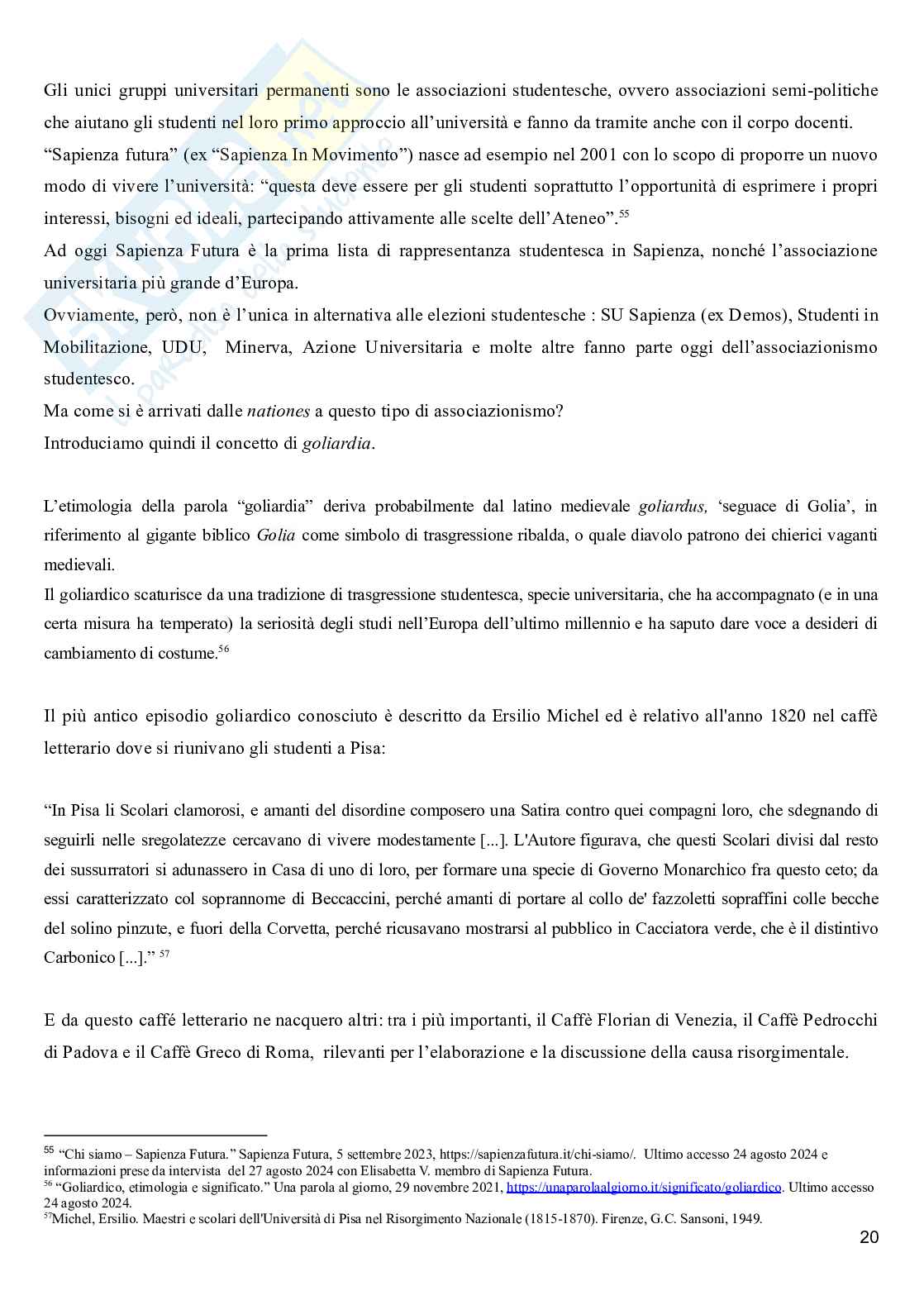 Confraternite universitarie in Europa: il caso dei cercles in Belgio Pag. 21