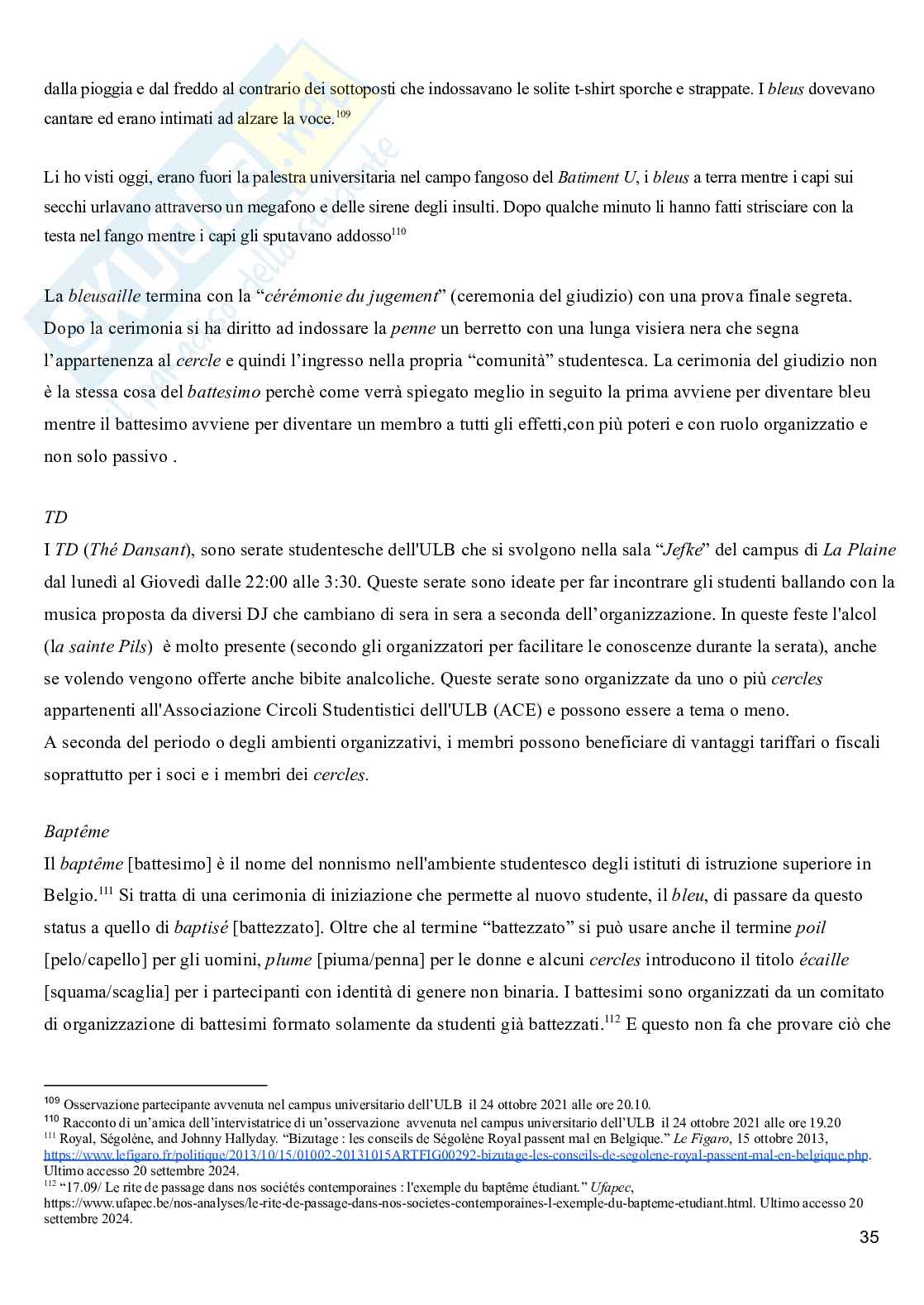 Confraternite universitarie in Europa: il caso dei cercles in Belgio Pag. 36