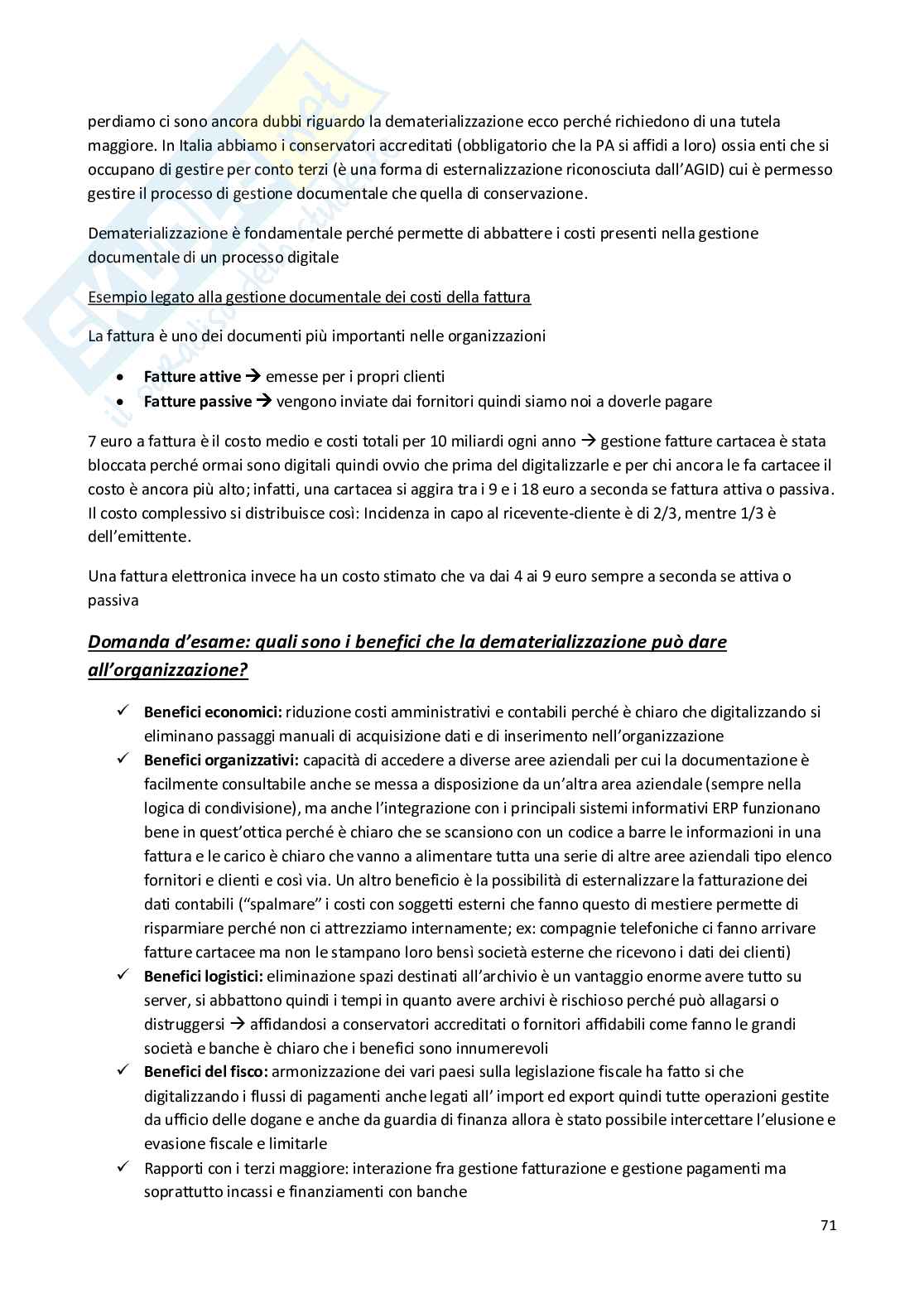 Organizzazione aziendale - Appunti esame  Pag. 71