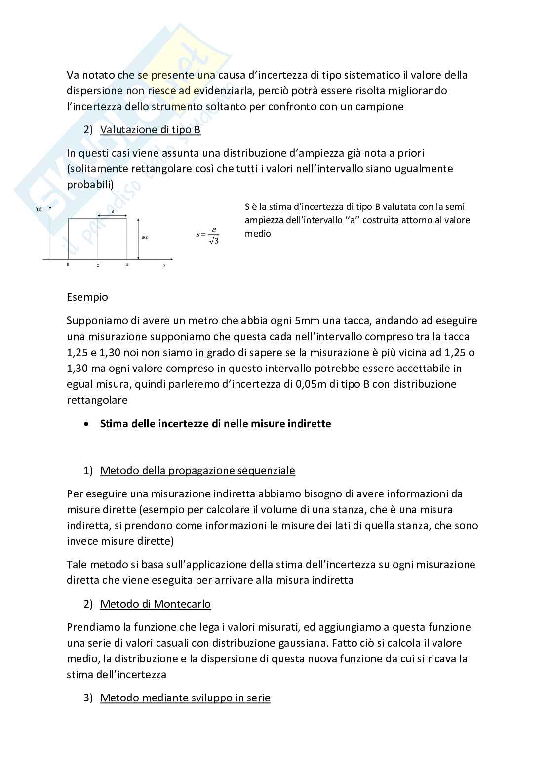 Appunti Misure meccaniche e termiche - prima parte del corso  Pag. 6