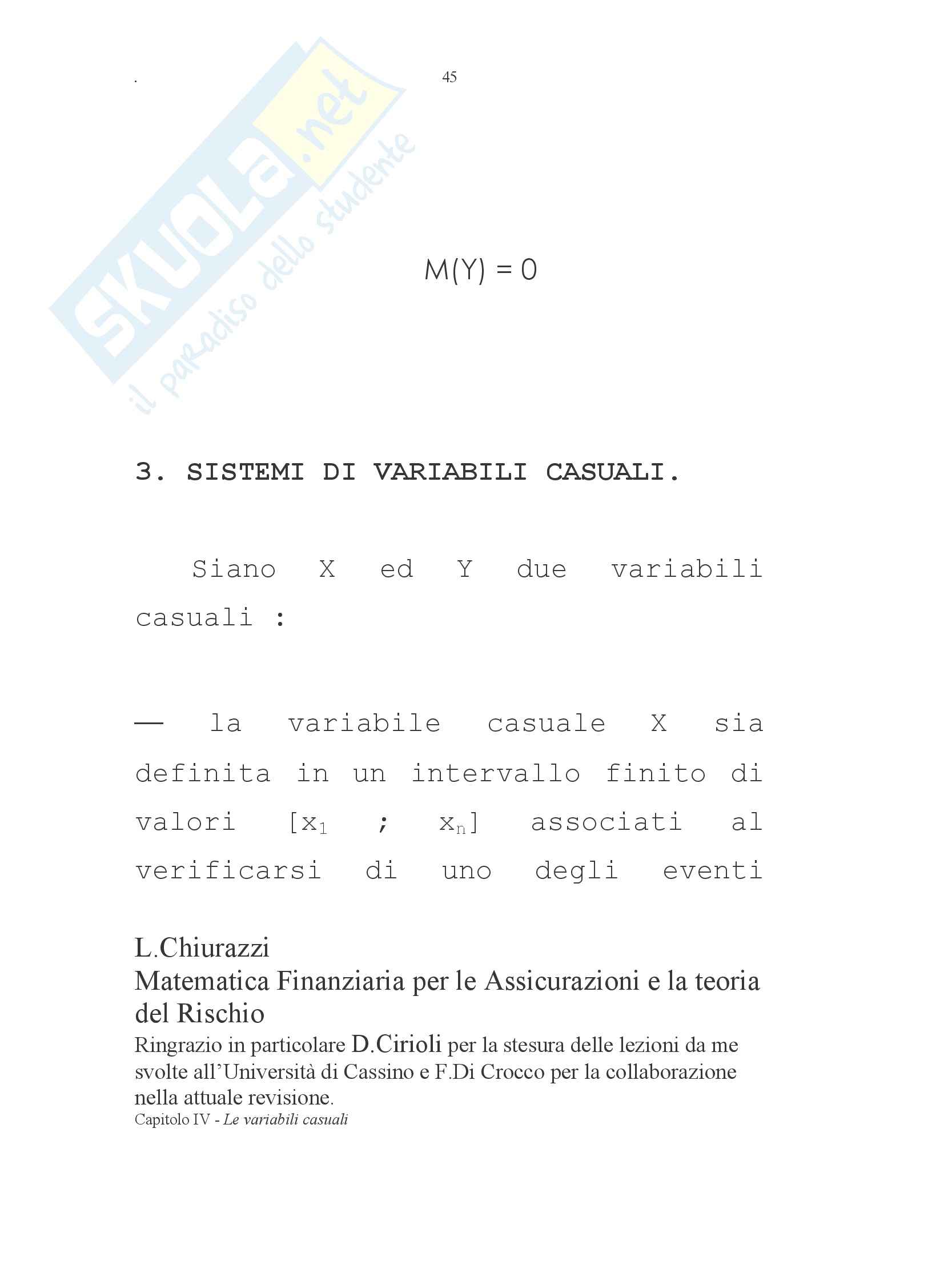 Matematica finanziaria -  le variabili causali Pag. 16