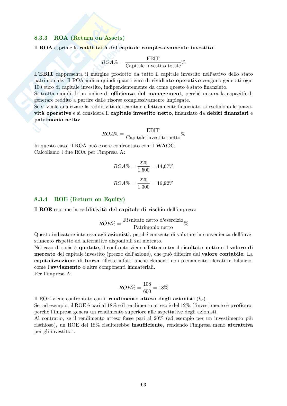 Appunti modulo Finanza d'impresa Pag. 66
