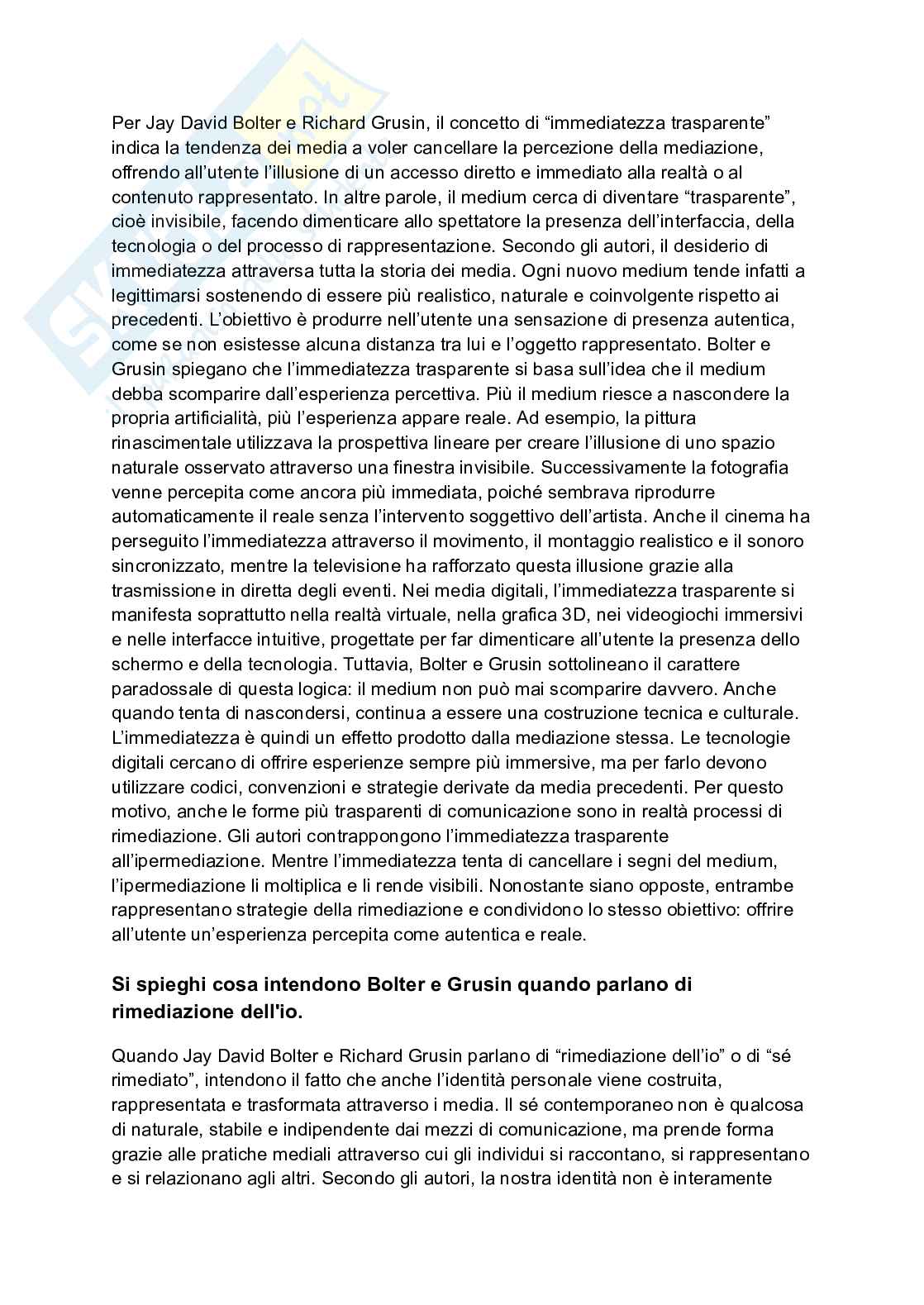 Linguaggio dei nuovi media  Pag. 6