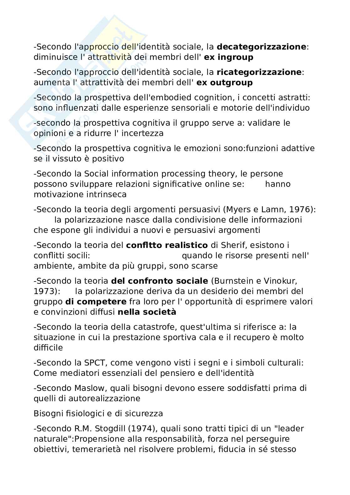 Gestione dei gruppi sportivi Pag. 26