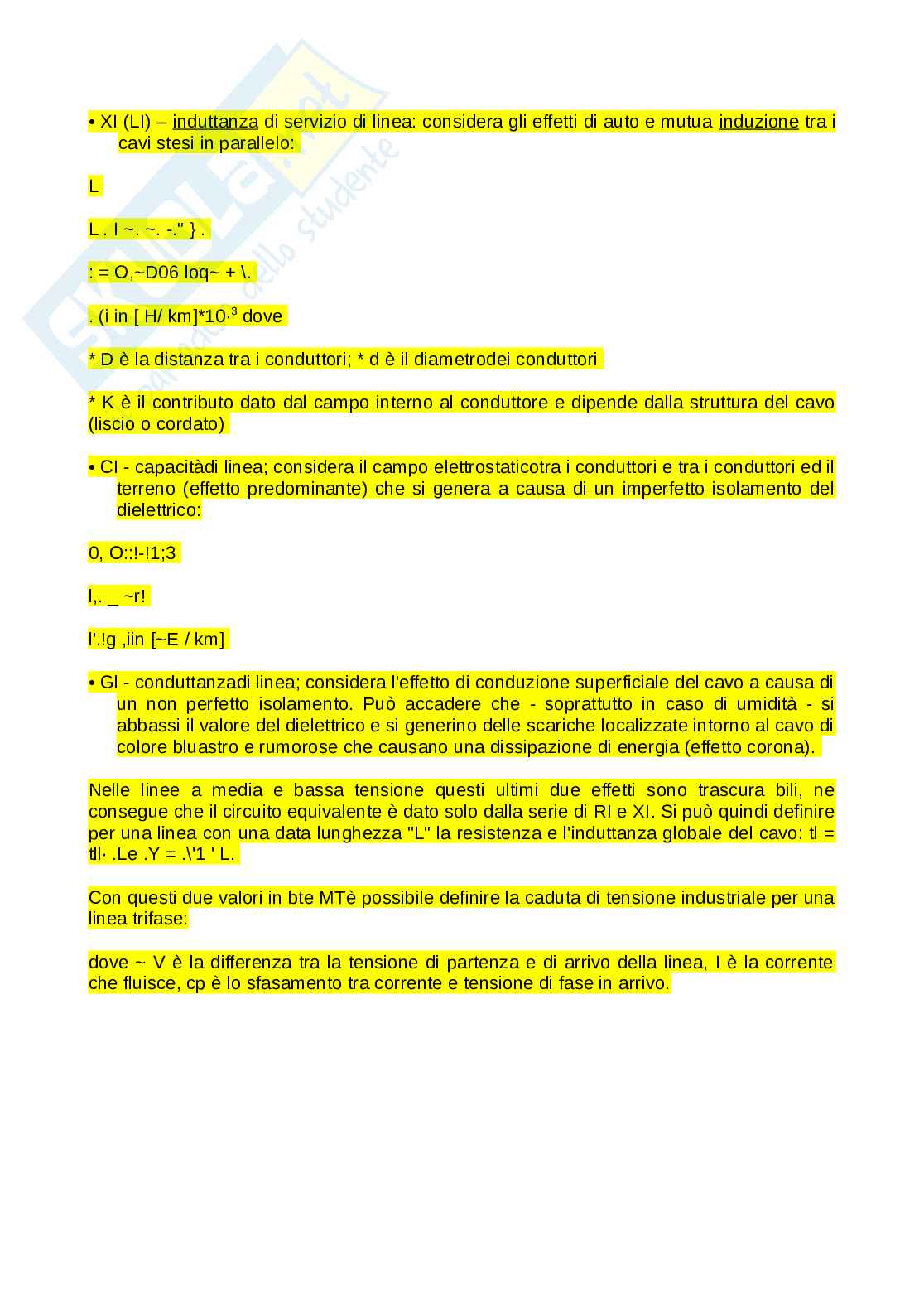 Trasformatori e linee elettriche aeree Pag. 26