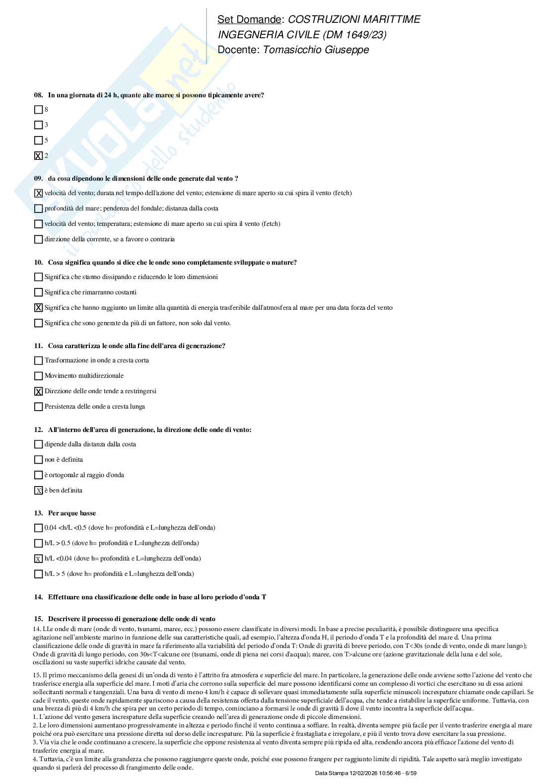 Paniere nuovo (2026) completo di Costruzioni marittime Pag. 6