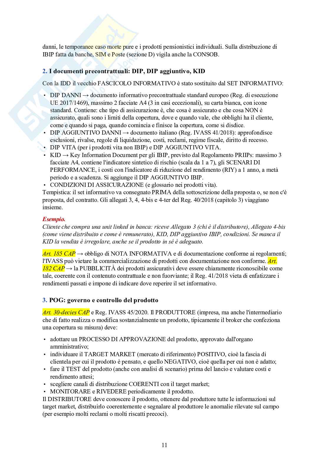 Esame IVASS 2026 Intermediari assicurativi – teoria essenziale + 120 quiz spiegati Pag. 11