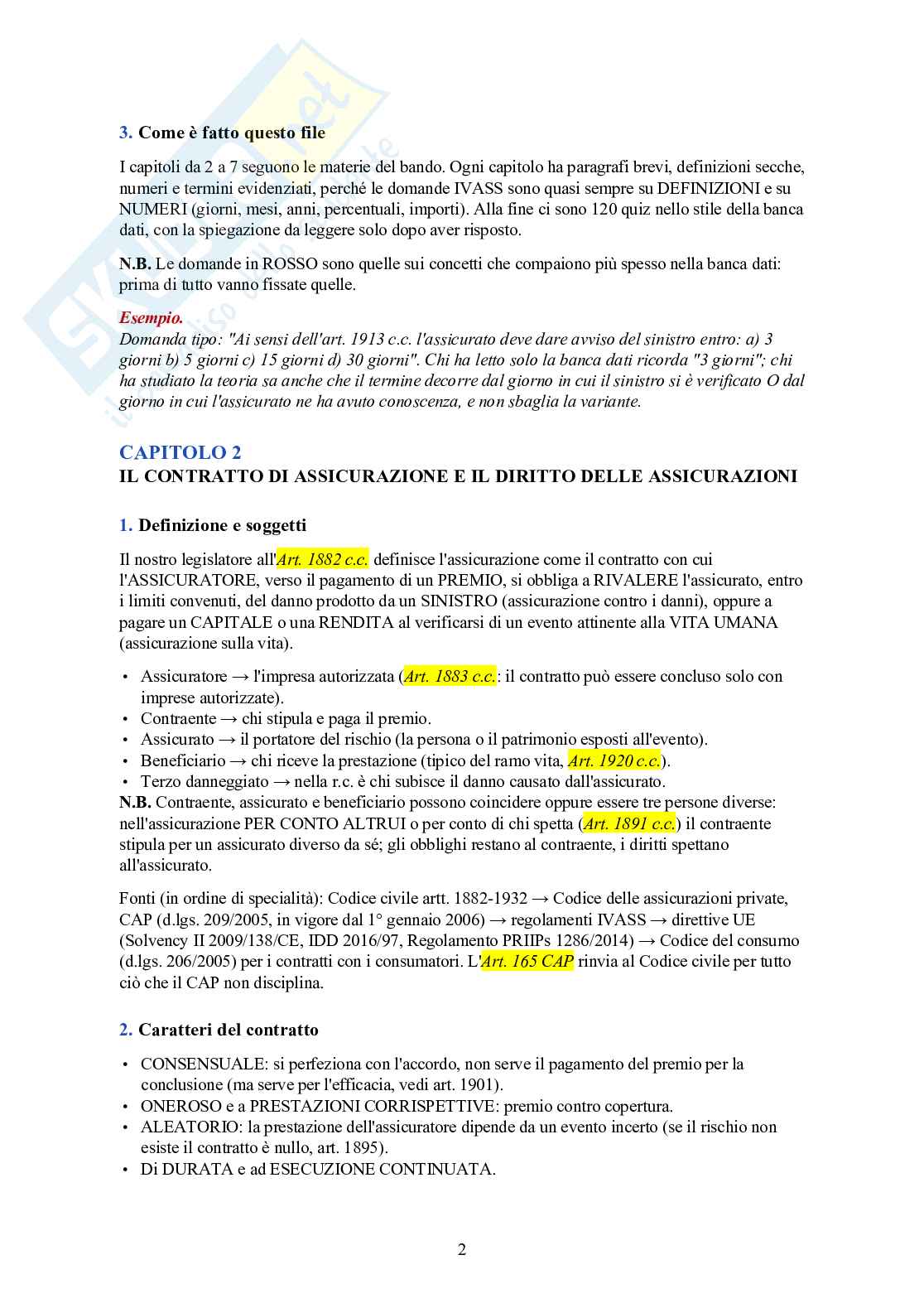 Esame IVASS 2026 Intermediari assicurativi – teoria essenziale + 120 quiz spiegati Pag. 2