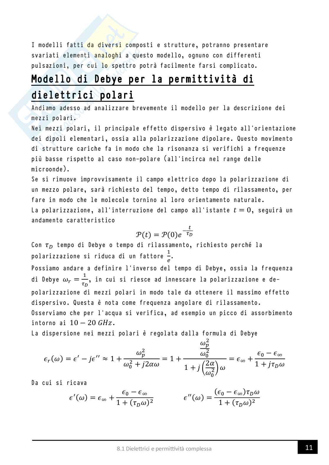 Appunti di Campi elettromagnetici - parte 1 di 3 Pag. 91
