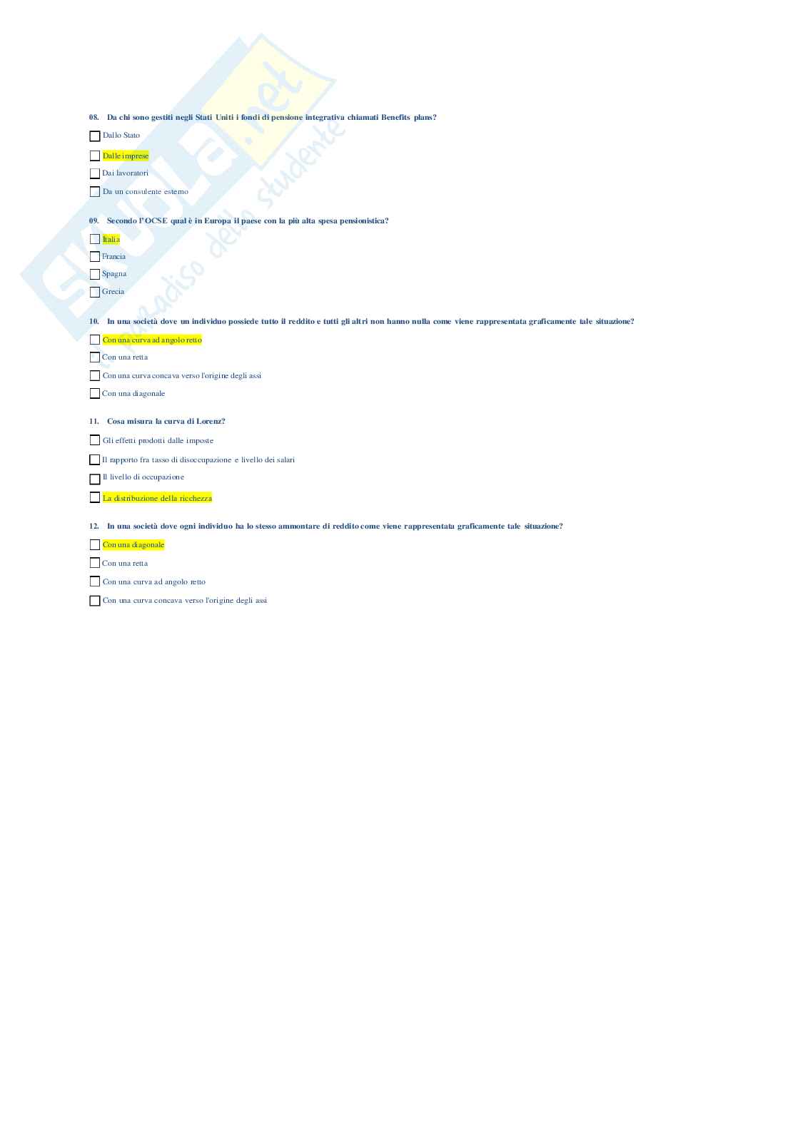 Scienza delle finanze Pag. 51