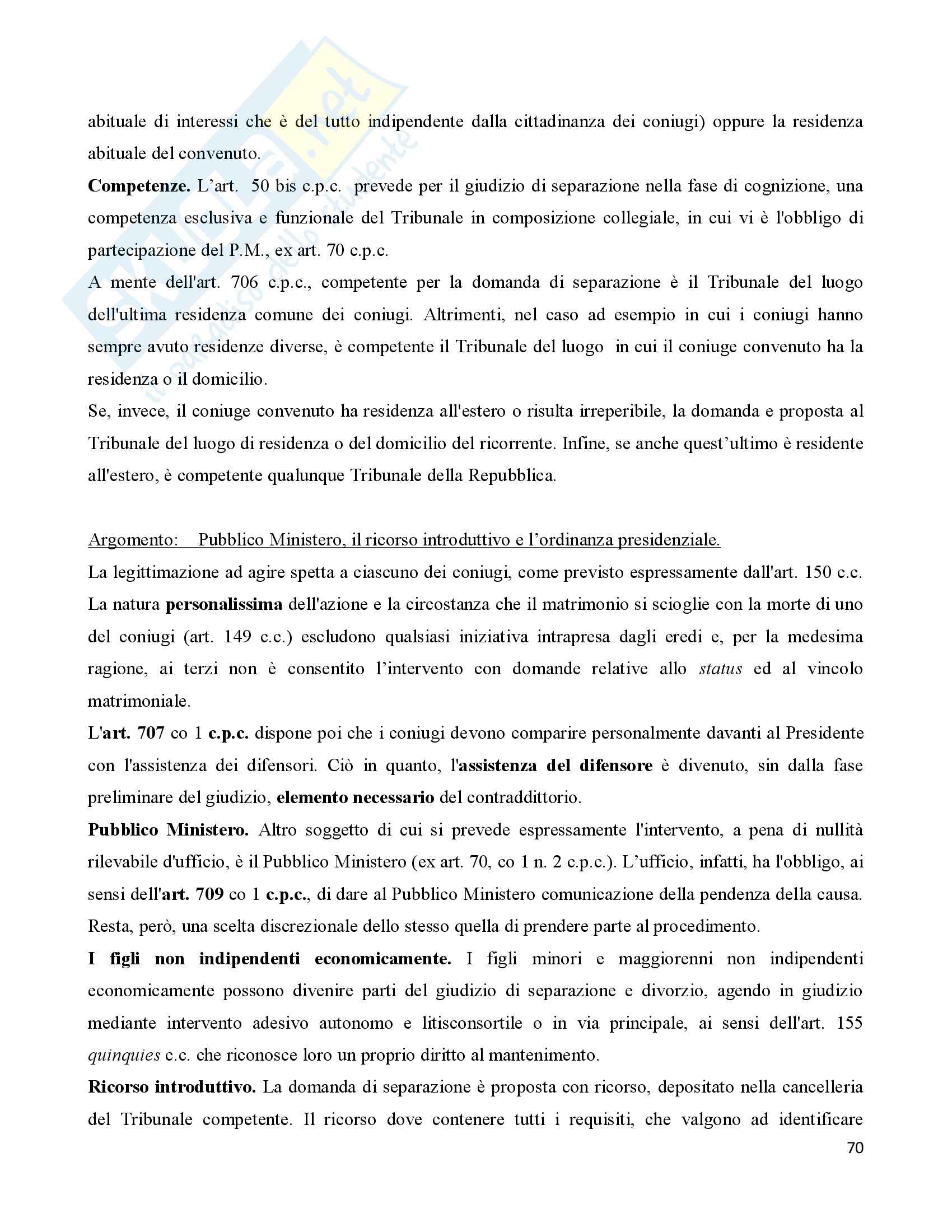 Diritto Precessuale civile - Appunti seconda parte Pag. 6