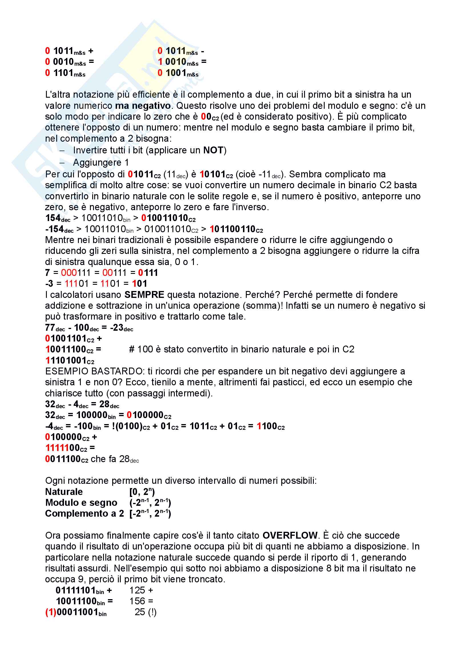 Appunti completi corso Fondamenti di Informatica Pag. 16