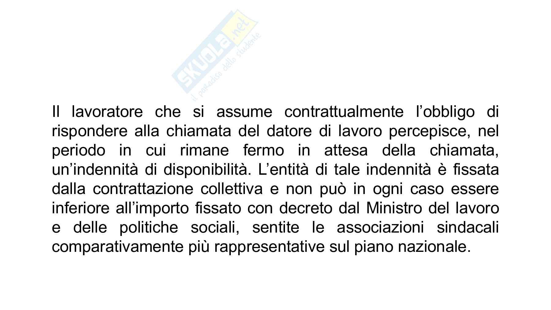 Lavoro a chiamata Pag. 11