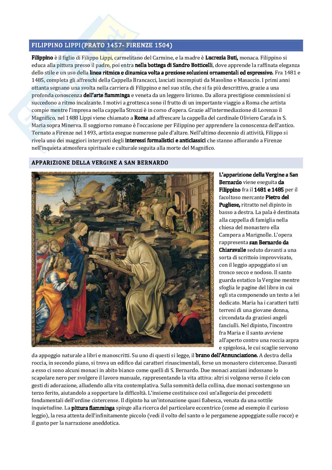 Quattrocento in arte Pag. 26