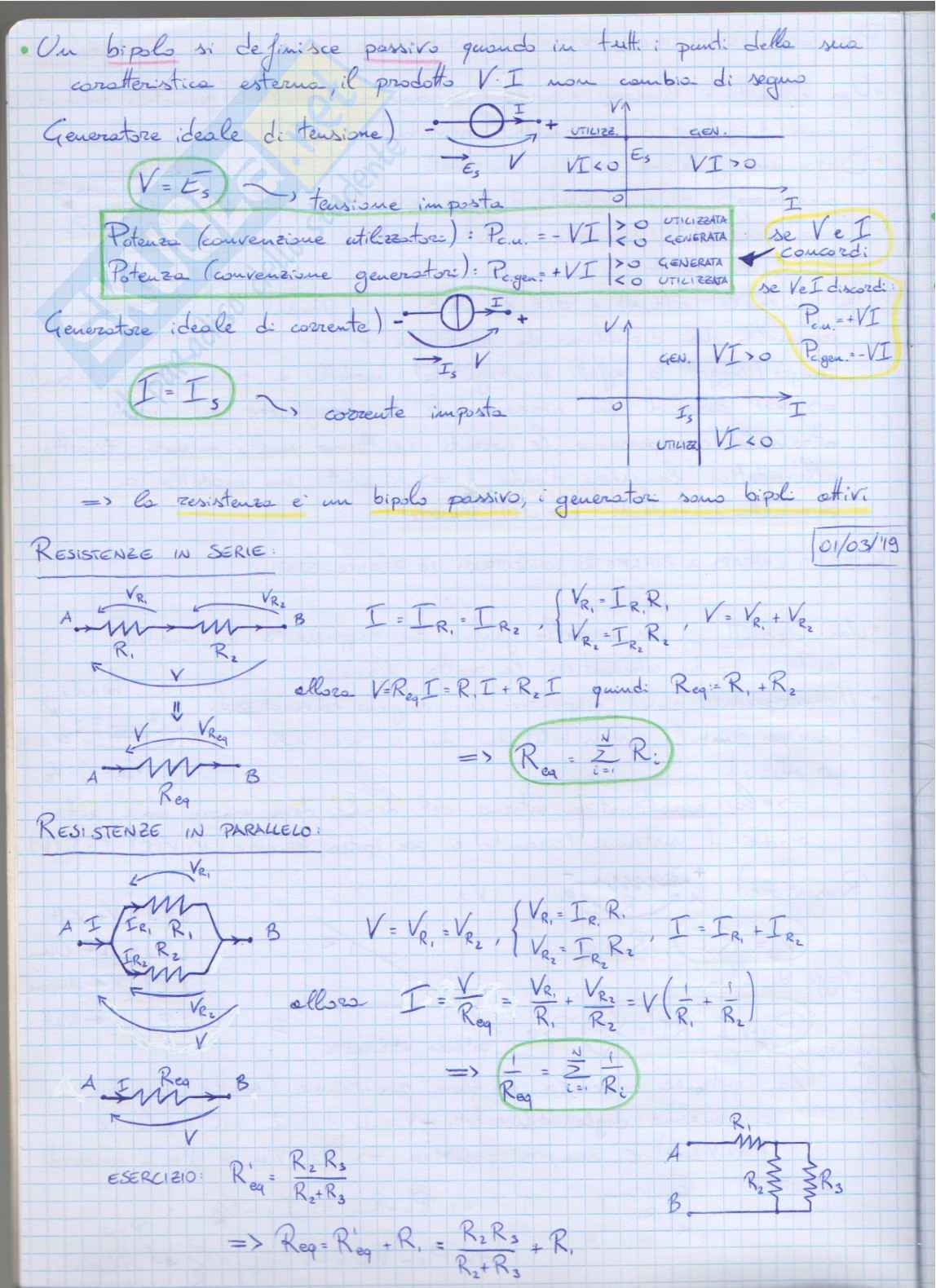 Elettrotecnica (teoria - esercizi) Pag. 2