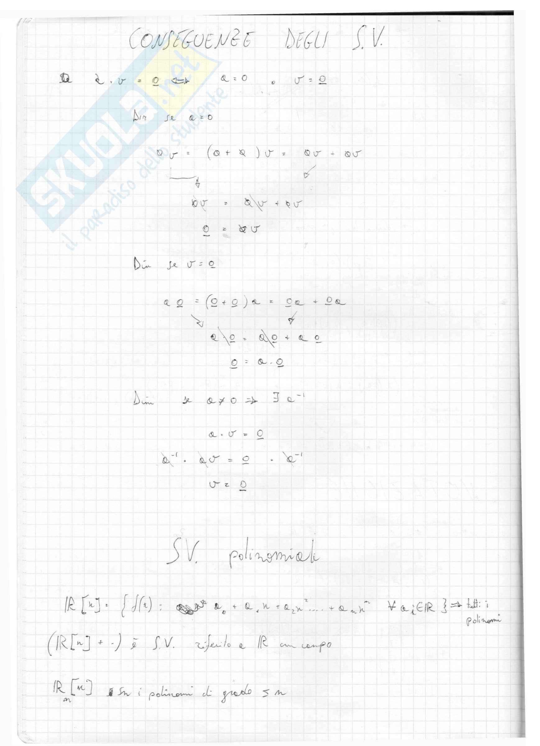 Geometria - Appunti Pag. 11