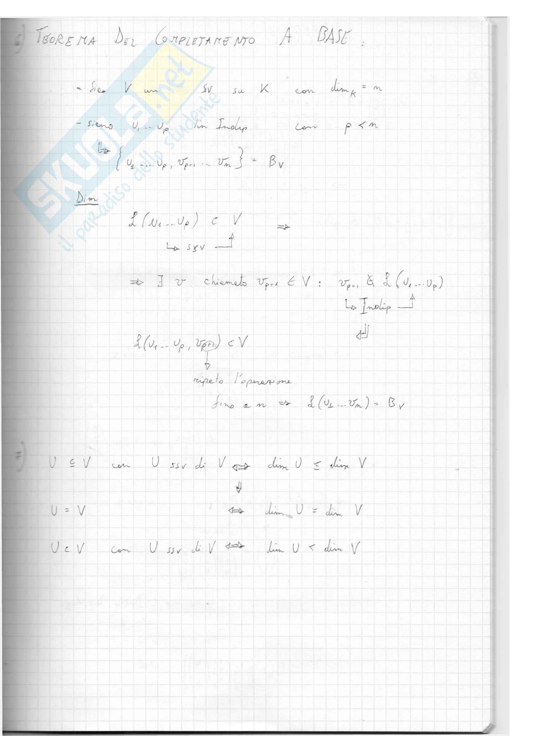 Geometria - Appunti Pag. 26