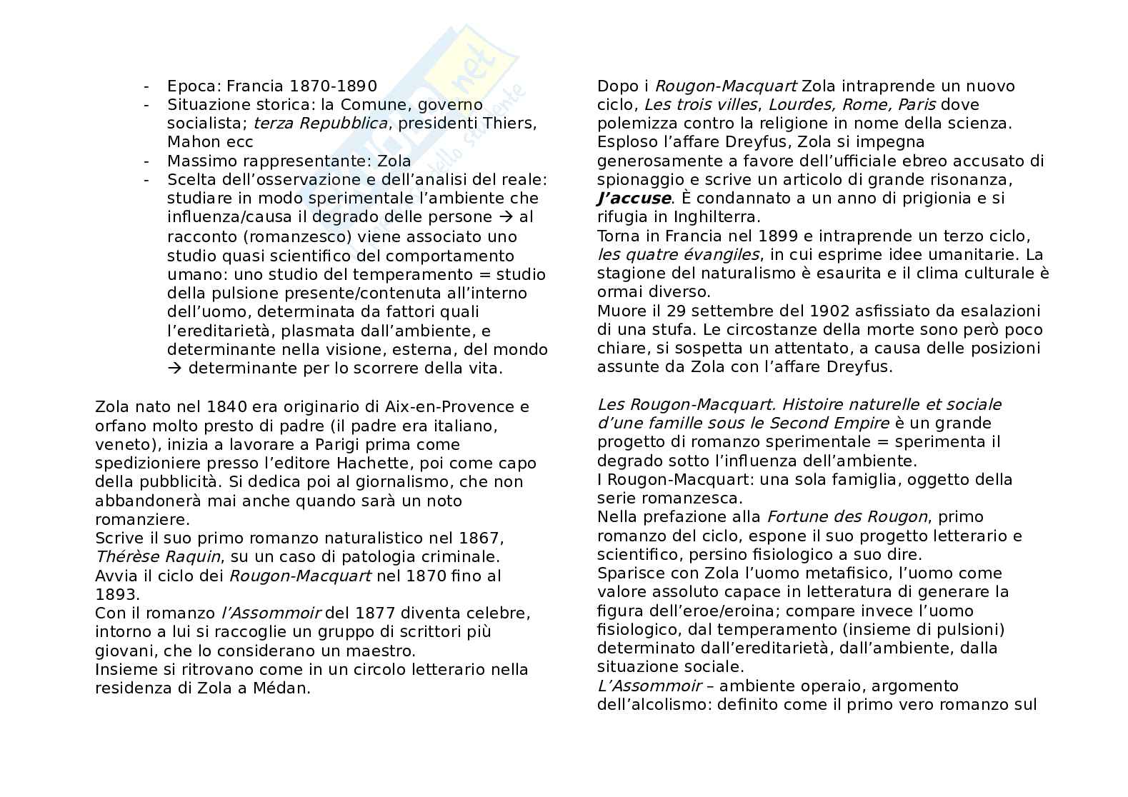 Letteratura francese Pag. 21