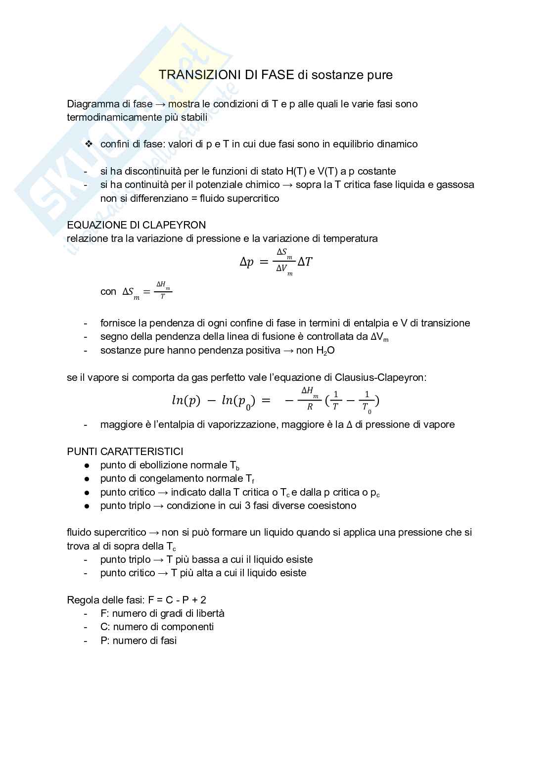 Appunti di Chimica fisica Pag. 16