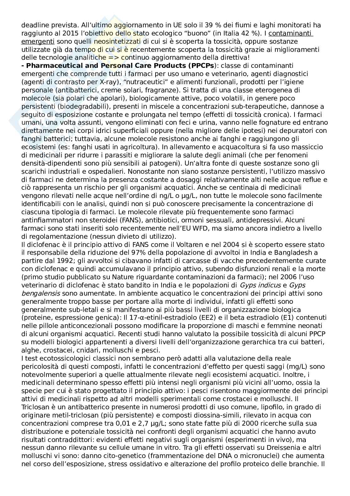 Fondamenti di ecotossicologia   Pag. 6
