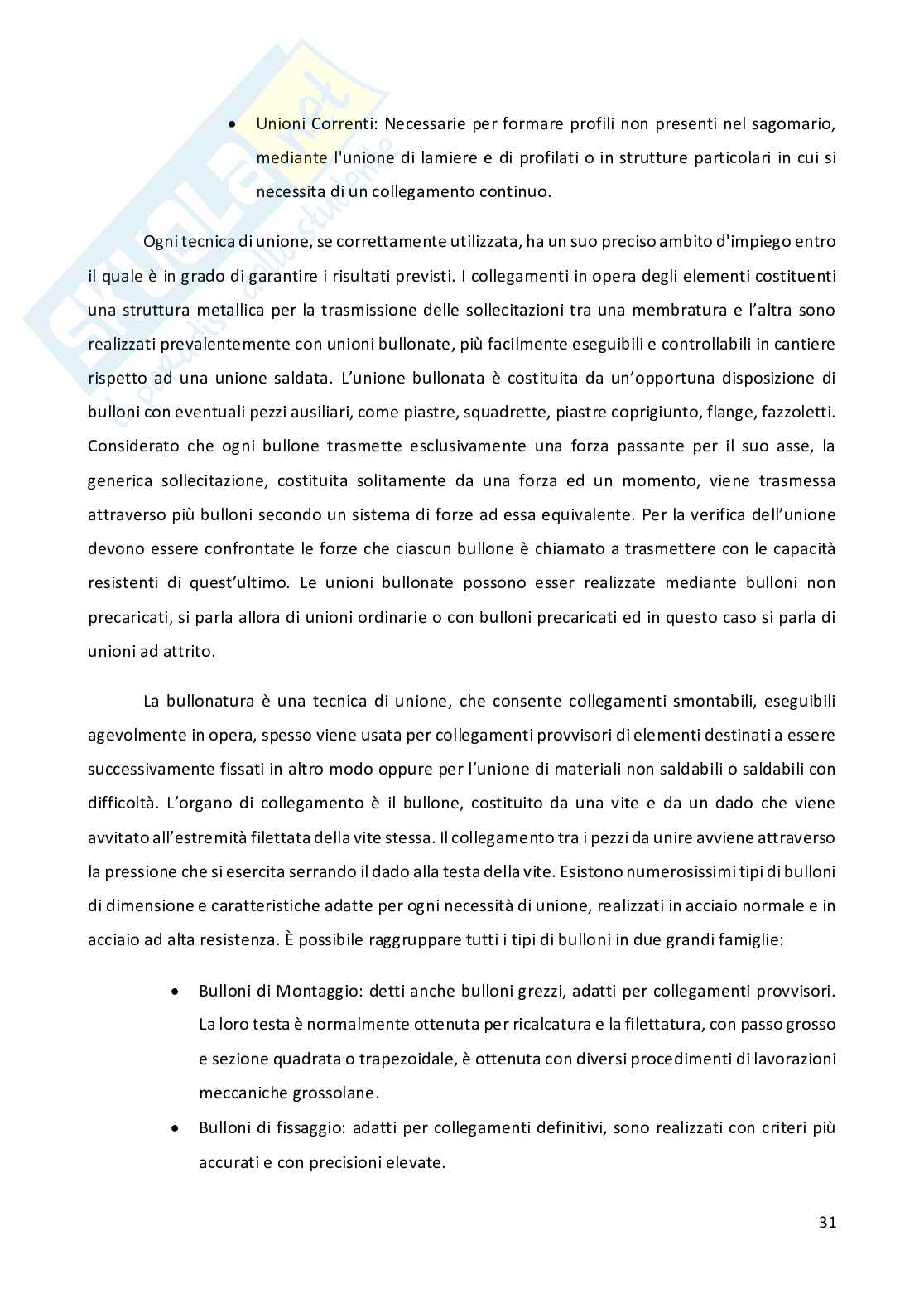 Architettura tecnica II Pag. 31