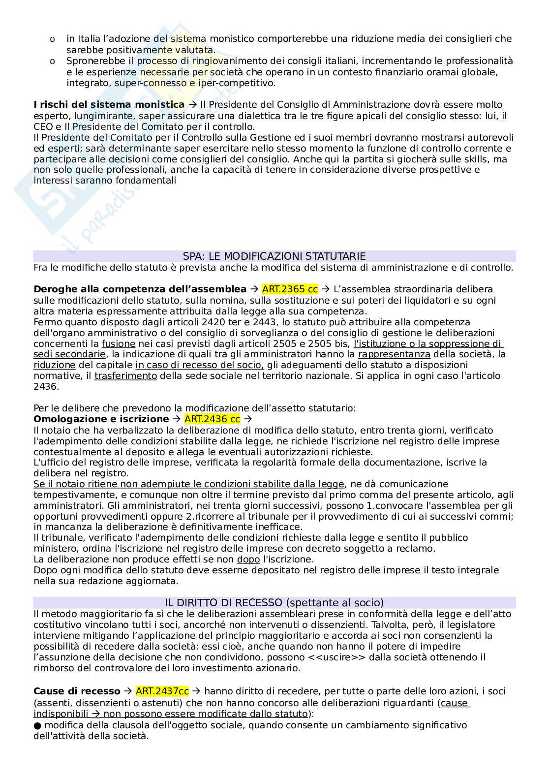 Appunti Diritto commerciale Pag. 66