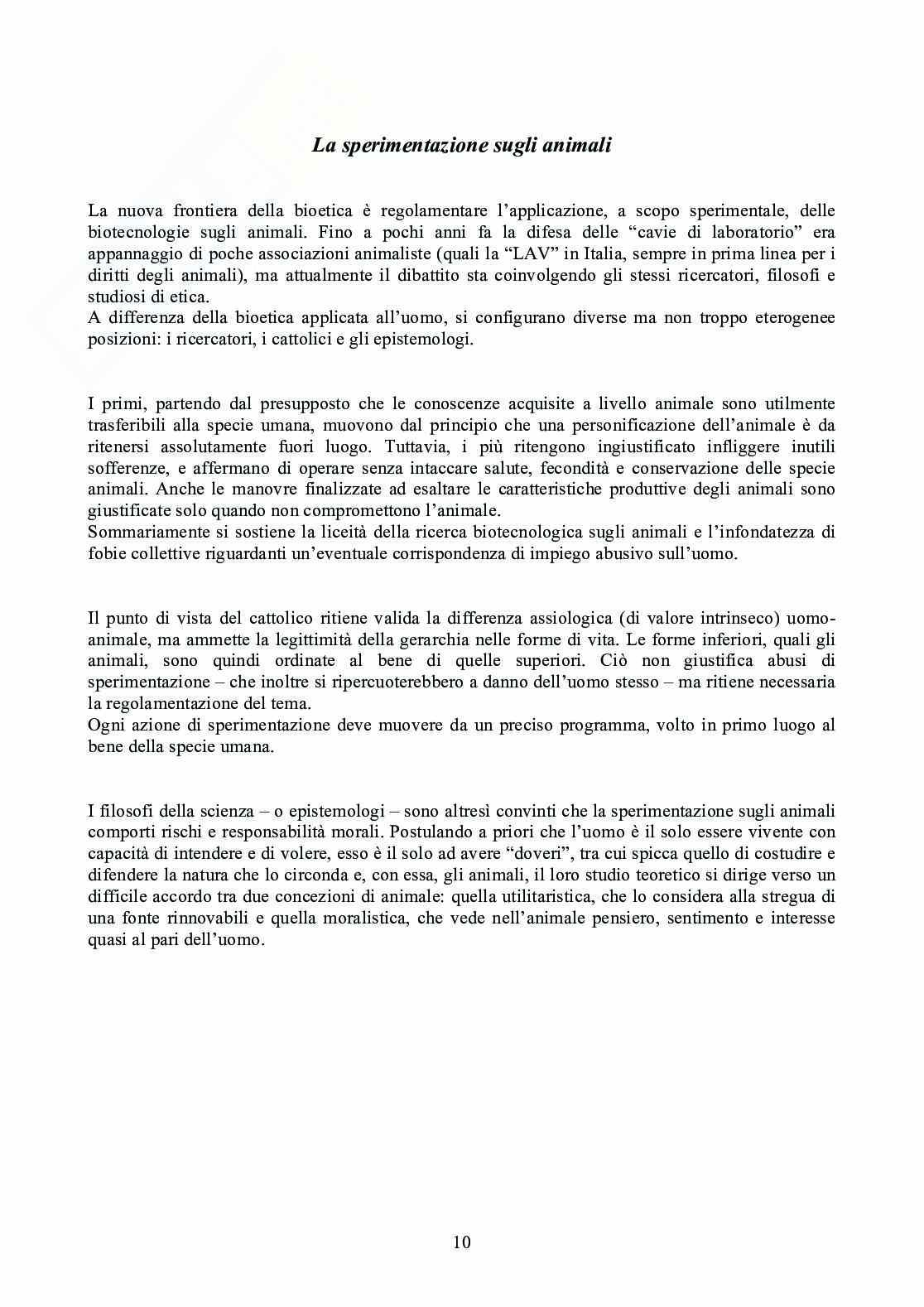 Scienza,etica e la padronanza dell'esistenza umana Pag. 11