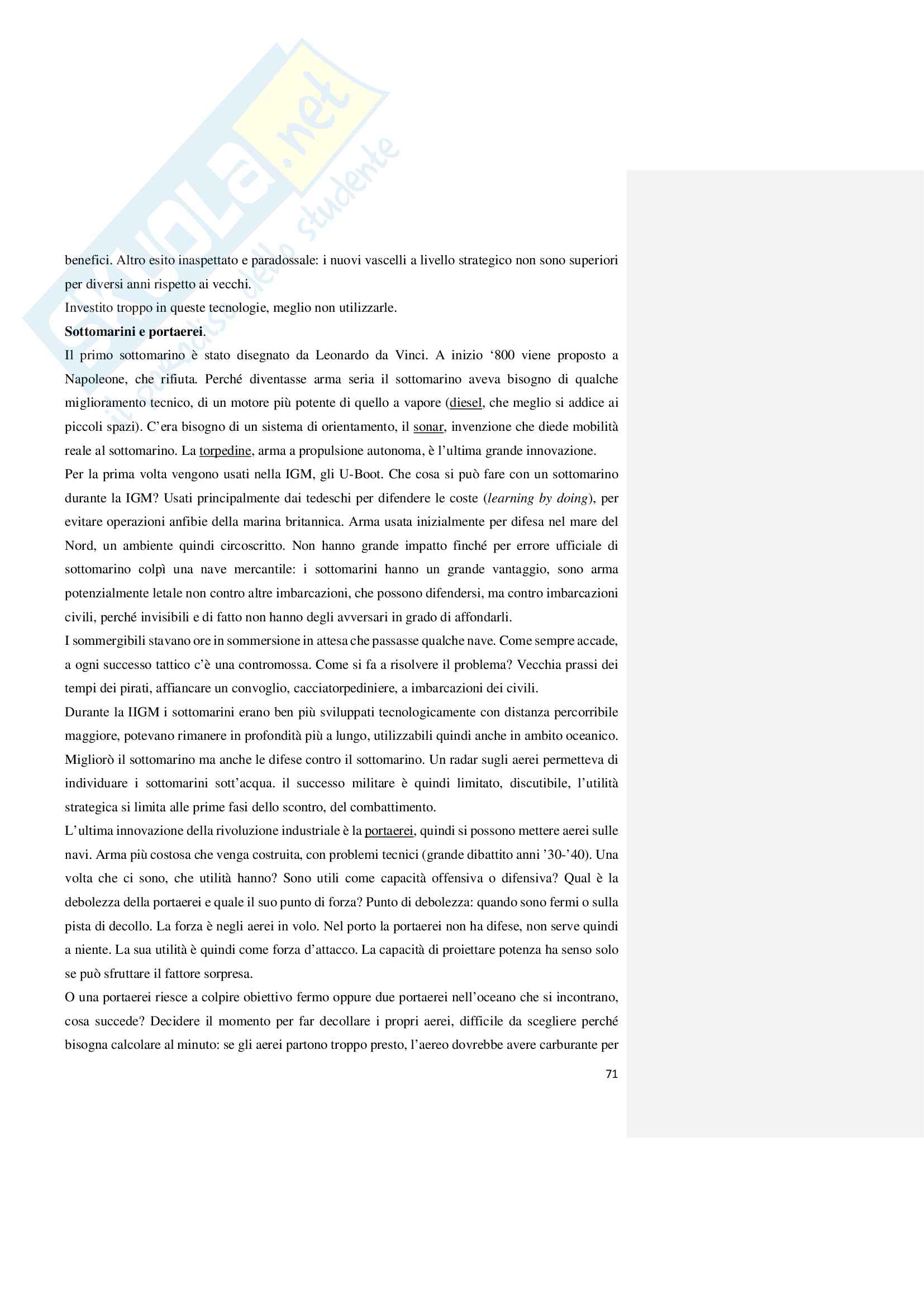 Studi strategici Pag. 71