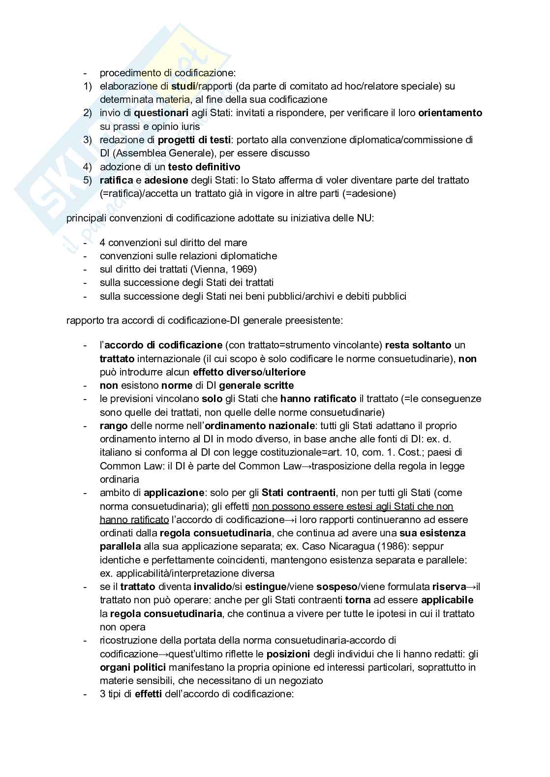 Riassunto esame Diritto internazionale, Prof. Campiglio Cristina, libro consigliato Diritto Internazionale Privato e Processuale + Cassese’s International Law, Franco Mosconi, Cristina Campiglio e Paola Gaeta Pag. 36
