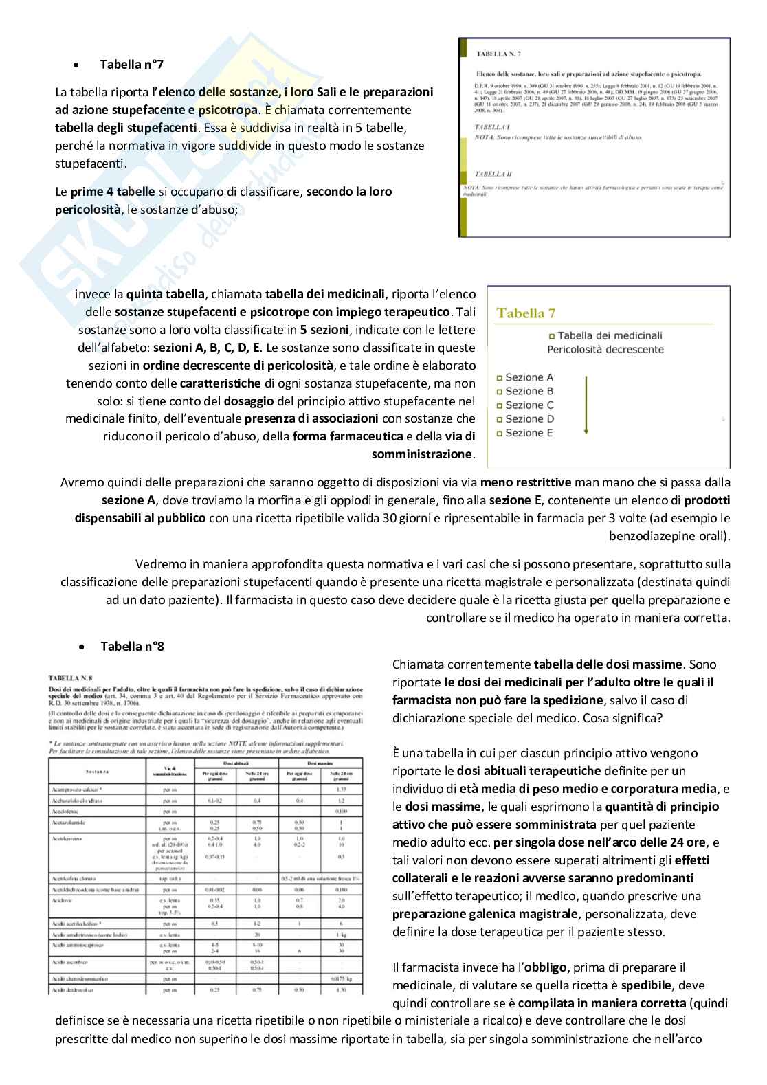 Tecnologia, socioeconomia e legislazione farmaceutiche 1 - parte 2 Pag. 21
