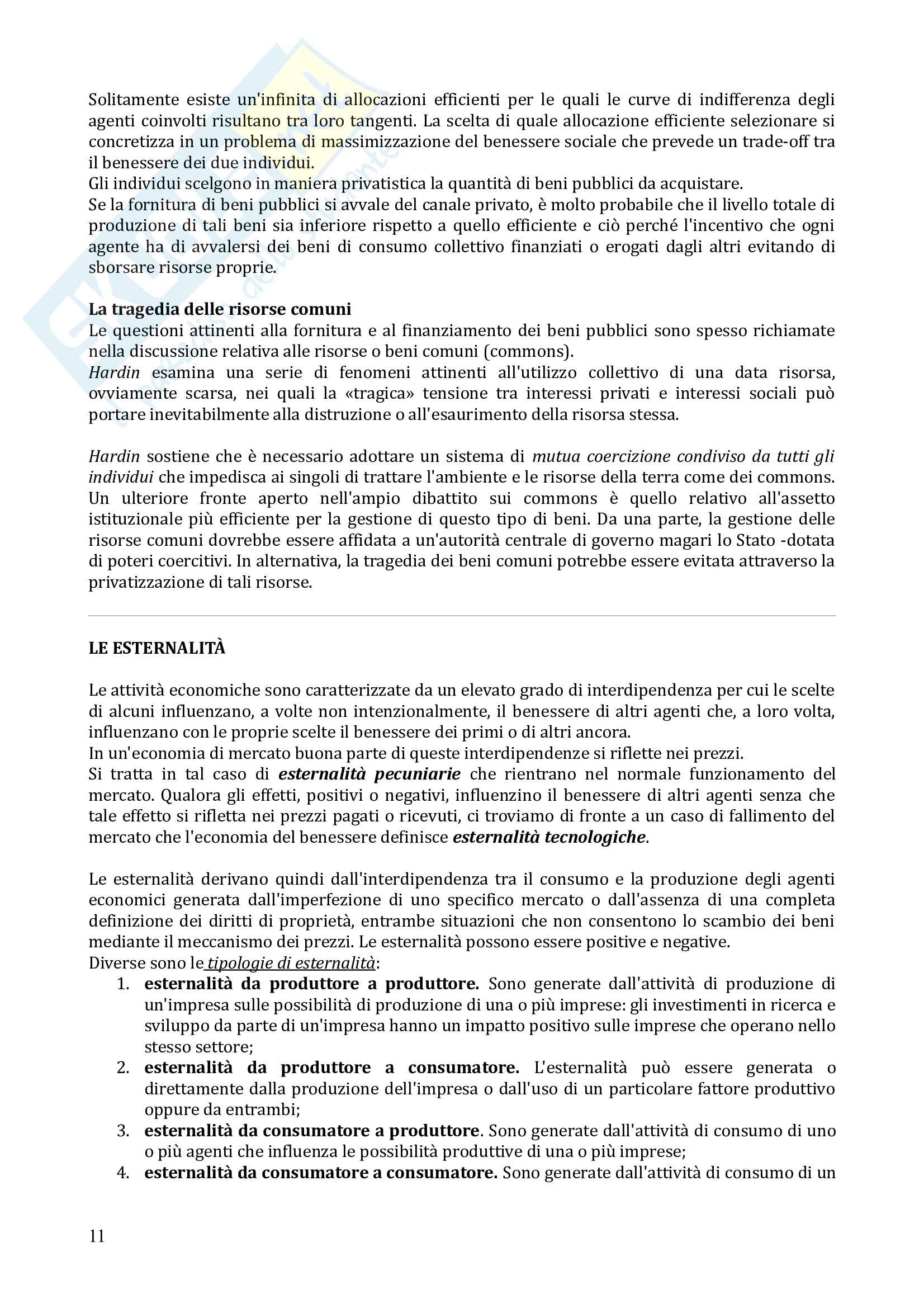 Riassunto scienza delle finanze Pag. 11