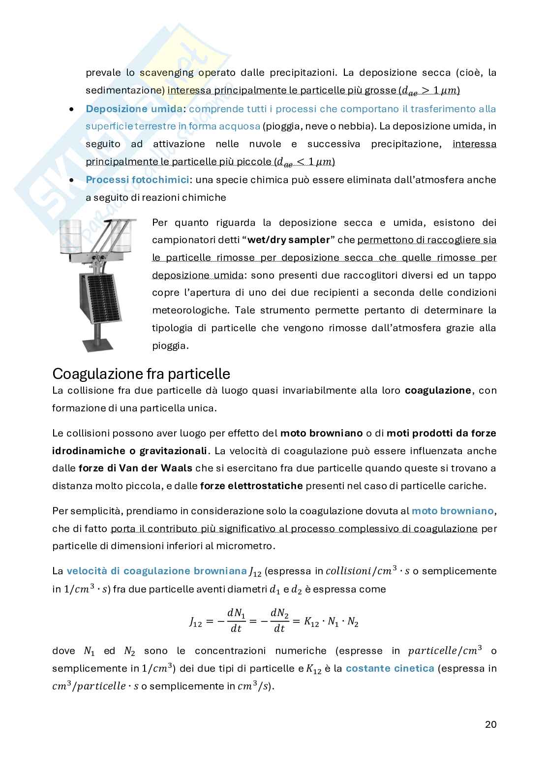 Chimica analitica ambientale - Componenti inorganici Pag. 21