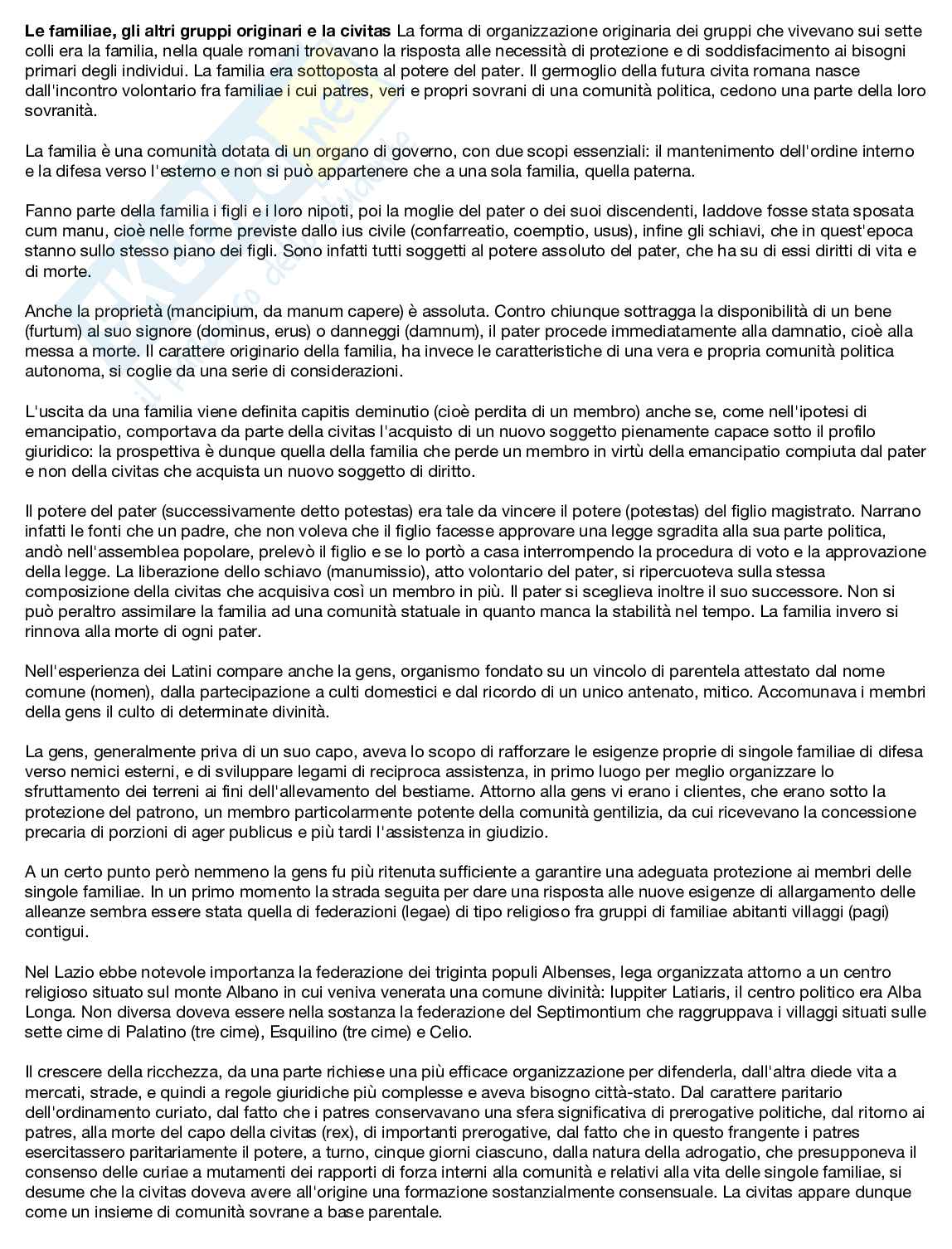 Riassunto esame Diritto costituzionale , Prof. Podetta Marco, libro consigliato Diritto costituzionale , Podetta Pag. 1
