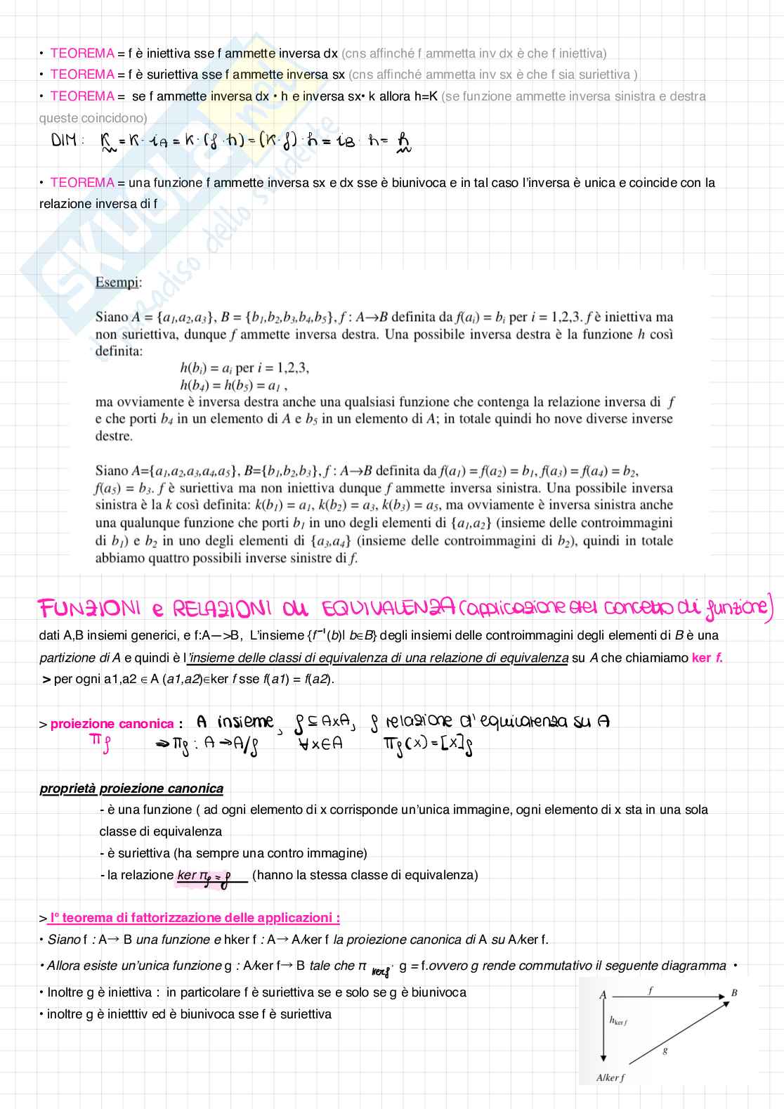 Appunti di Logica e algebra sulla logica proposizionale Pag. 1