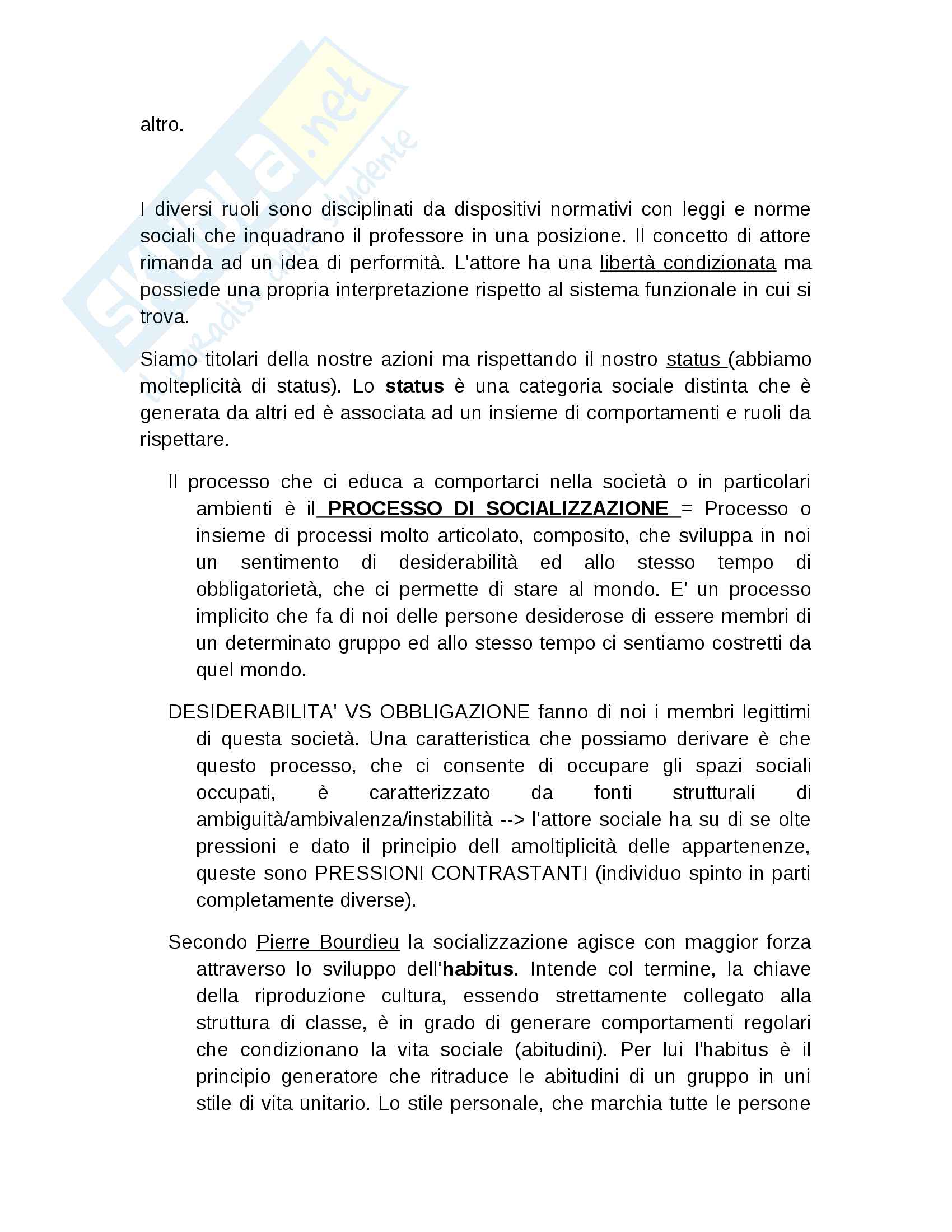 Fondamenti di scienze sociali Pag. 11