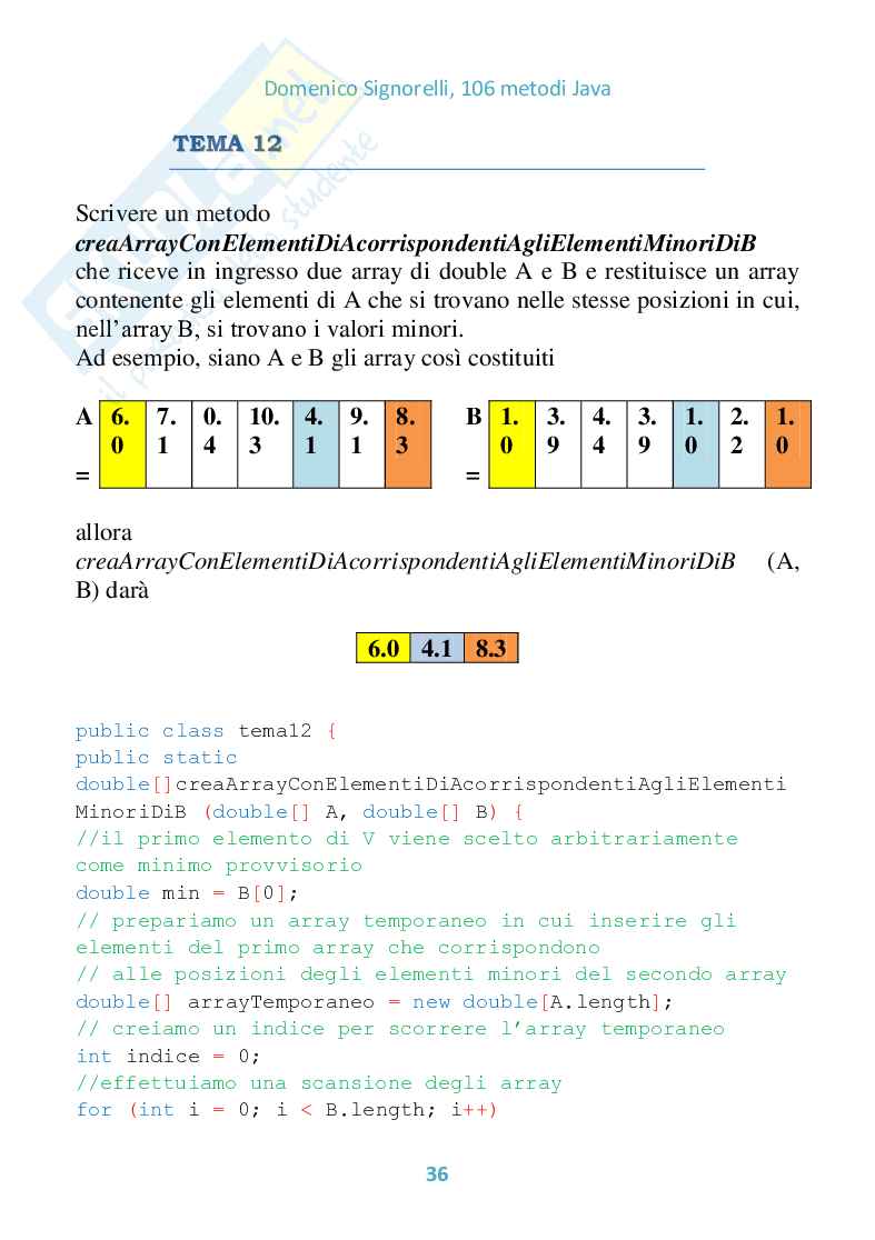 106 Metodi JAVA (ebook) Pag. 36