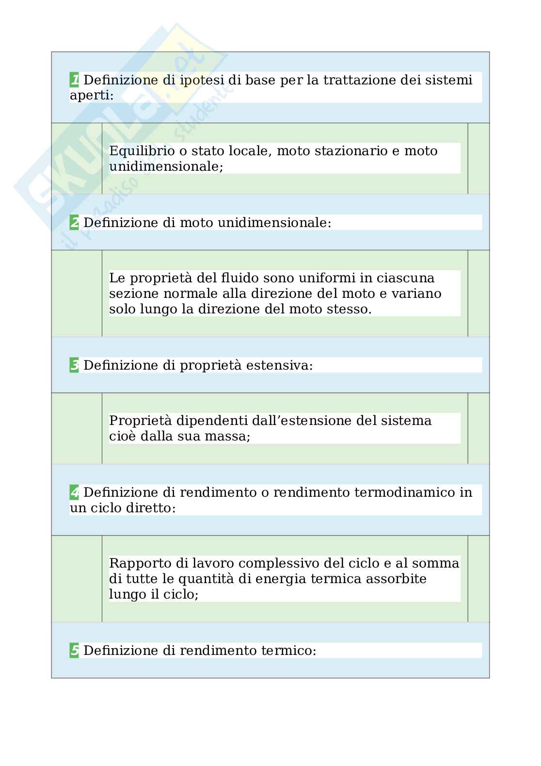 Tutte le domande e risposte esame di Fisica tecnica ambientale - 45 Pagine - Aggiornate a Novembre 2022 Pag. 26